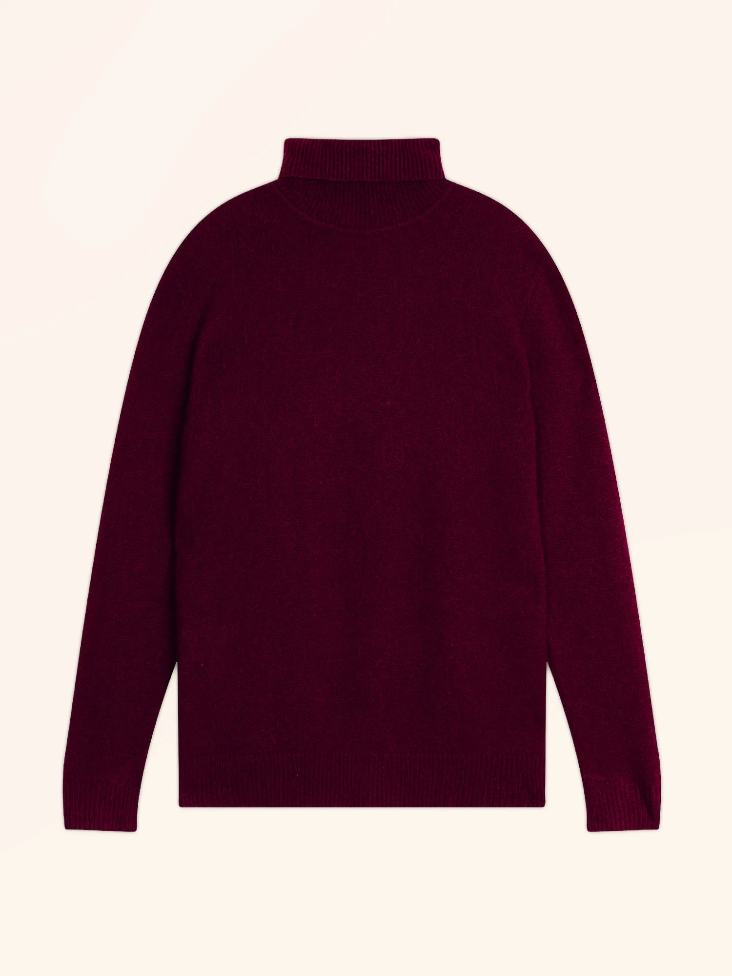 SACHA pullover rollkragen 4-fädig mûre