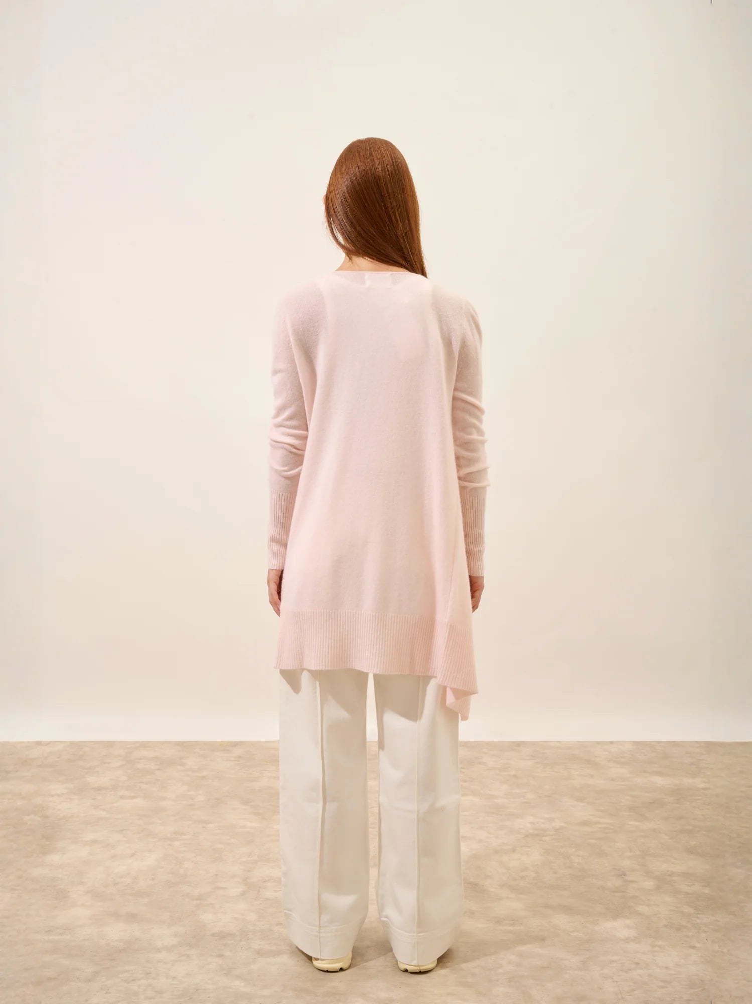 BROOKE jacke lang rosa bébé