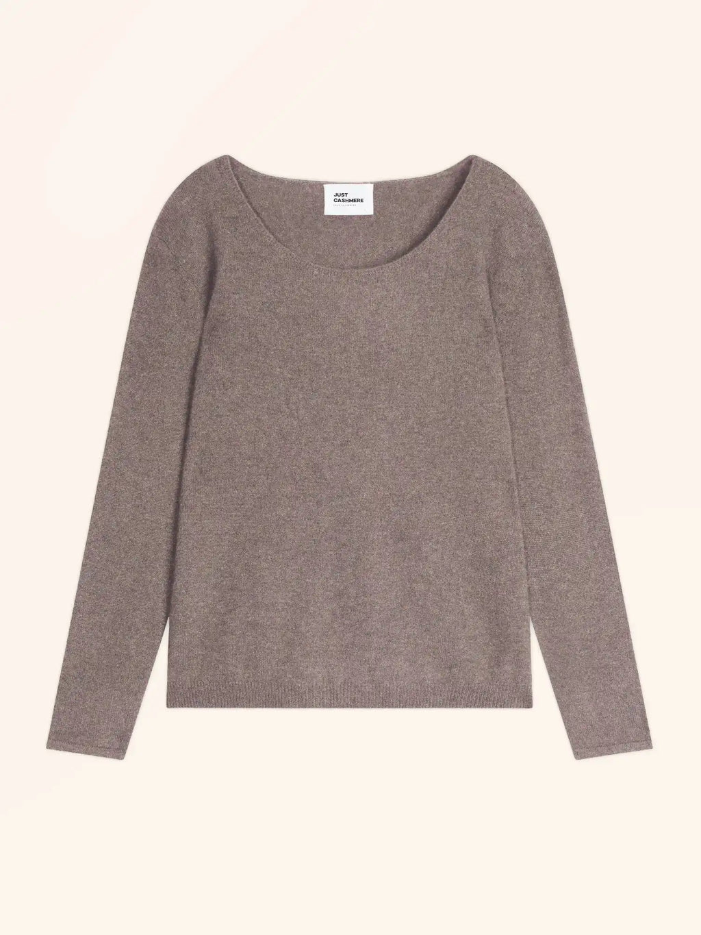 FIONA pullover rundhalsausschnitt caribou meliert