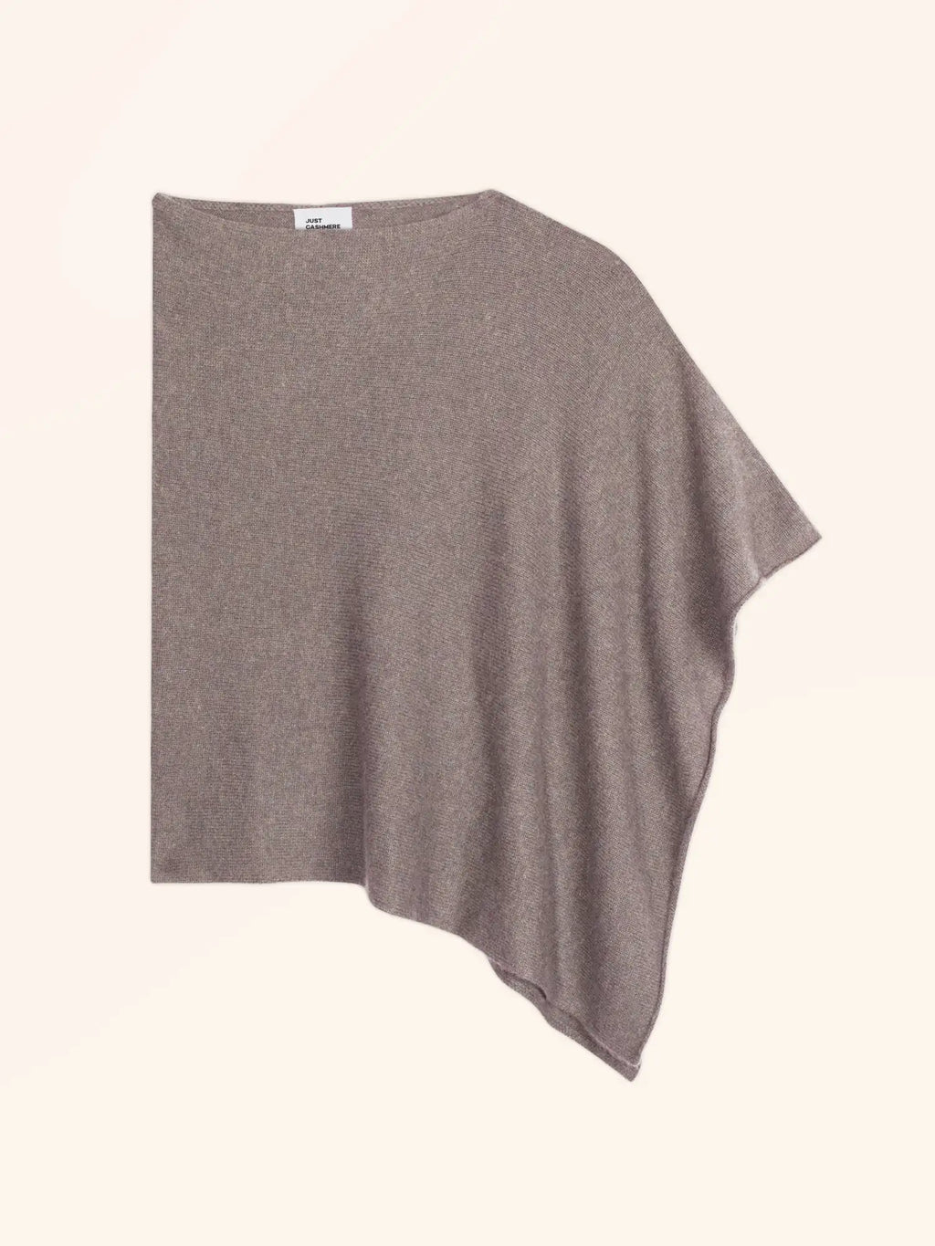 SALLY poncho 4-fädig caribou meliert