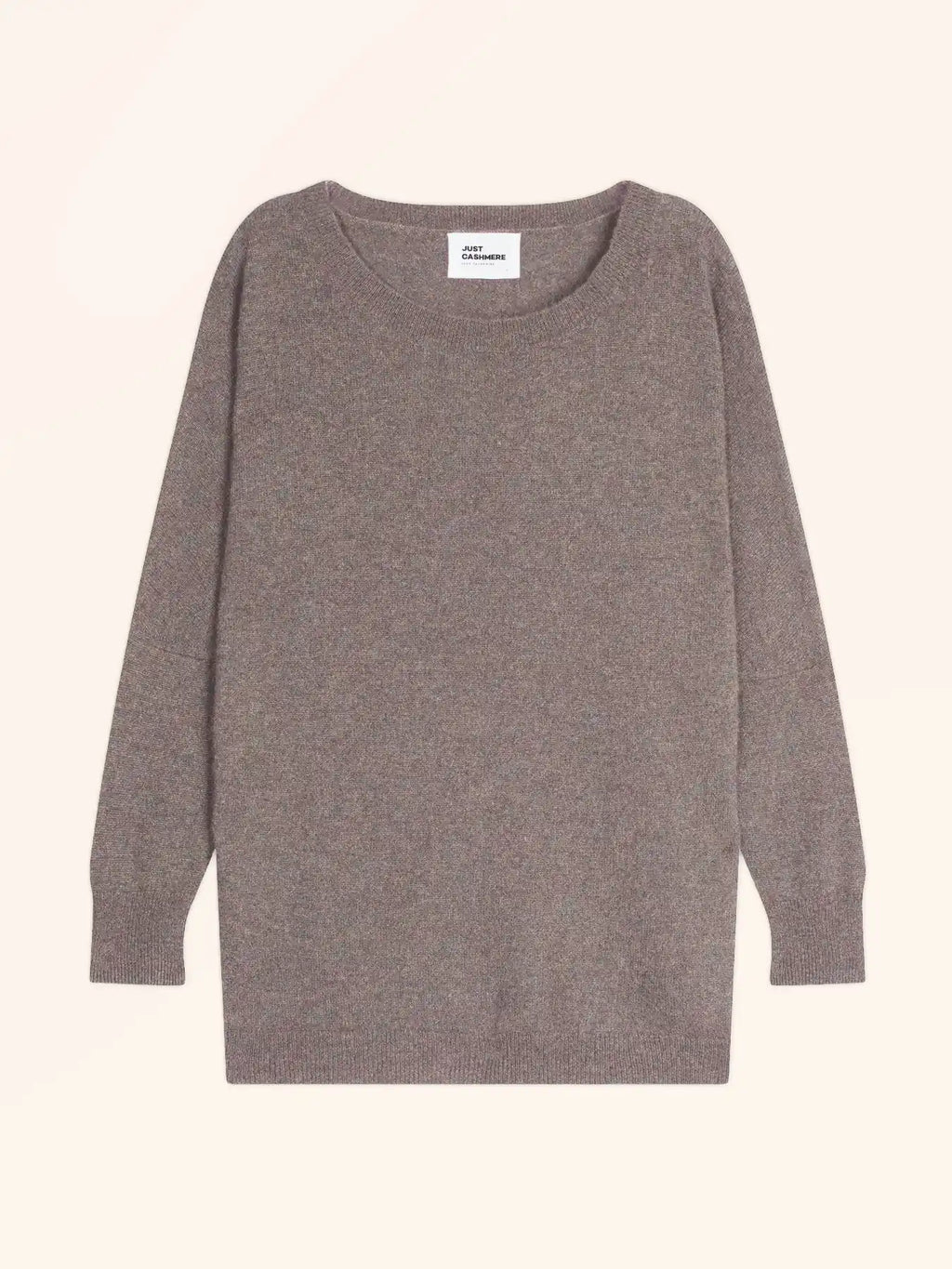 REBECCA pullover chauve souris caribou meliert