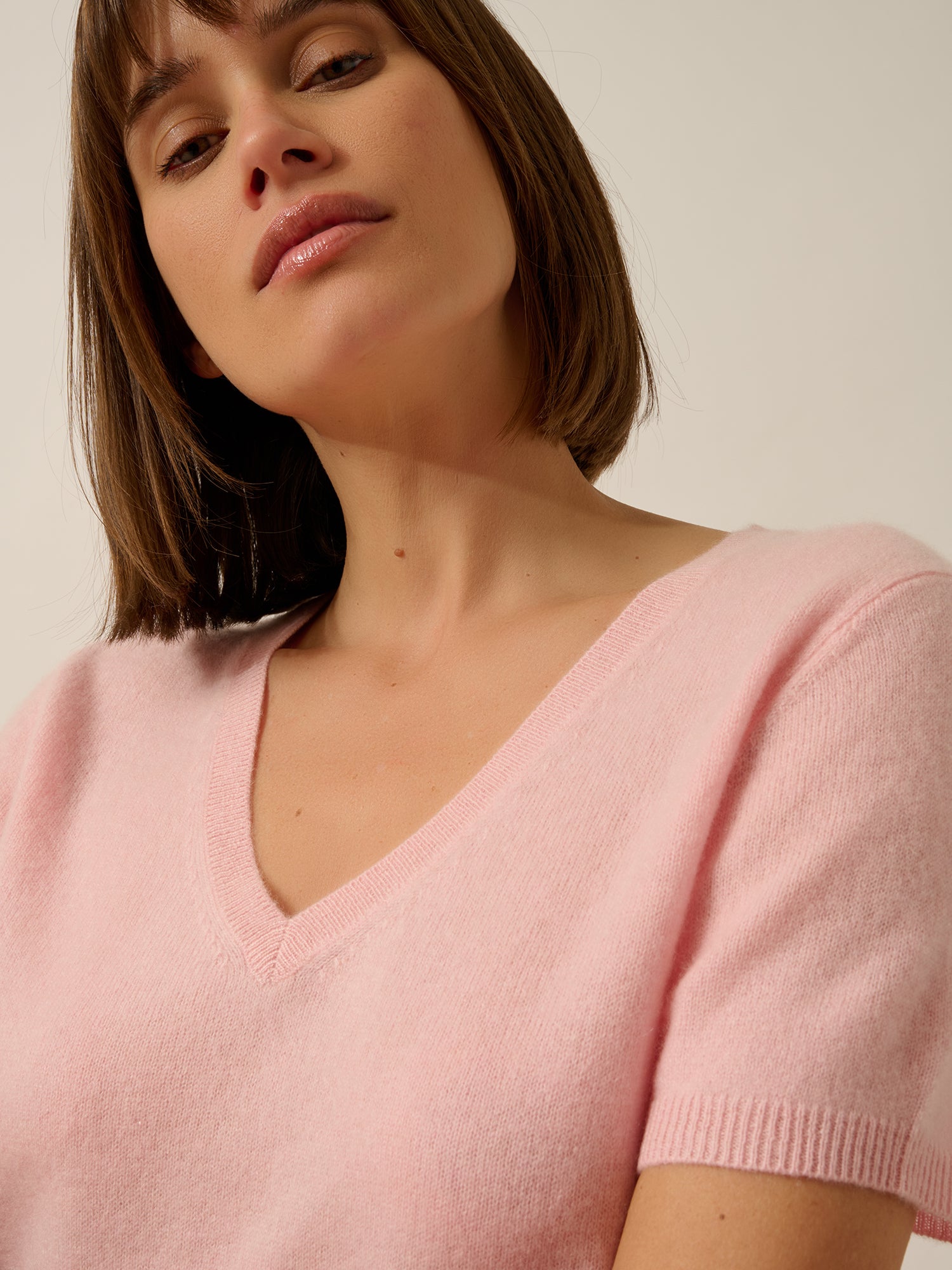 GLAMIS t-shirt col v ballerine