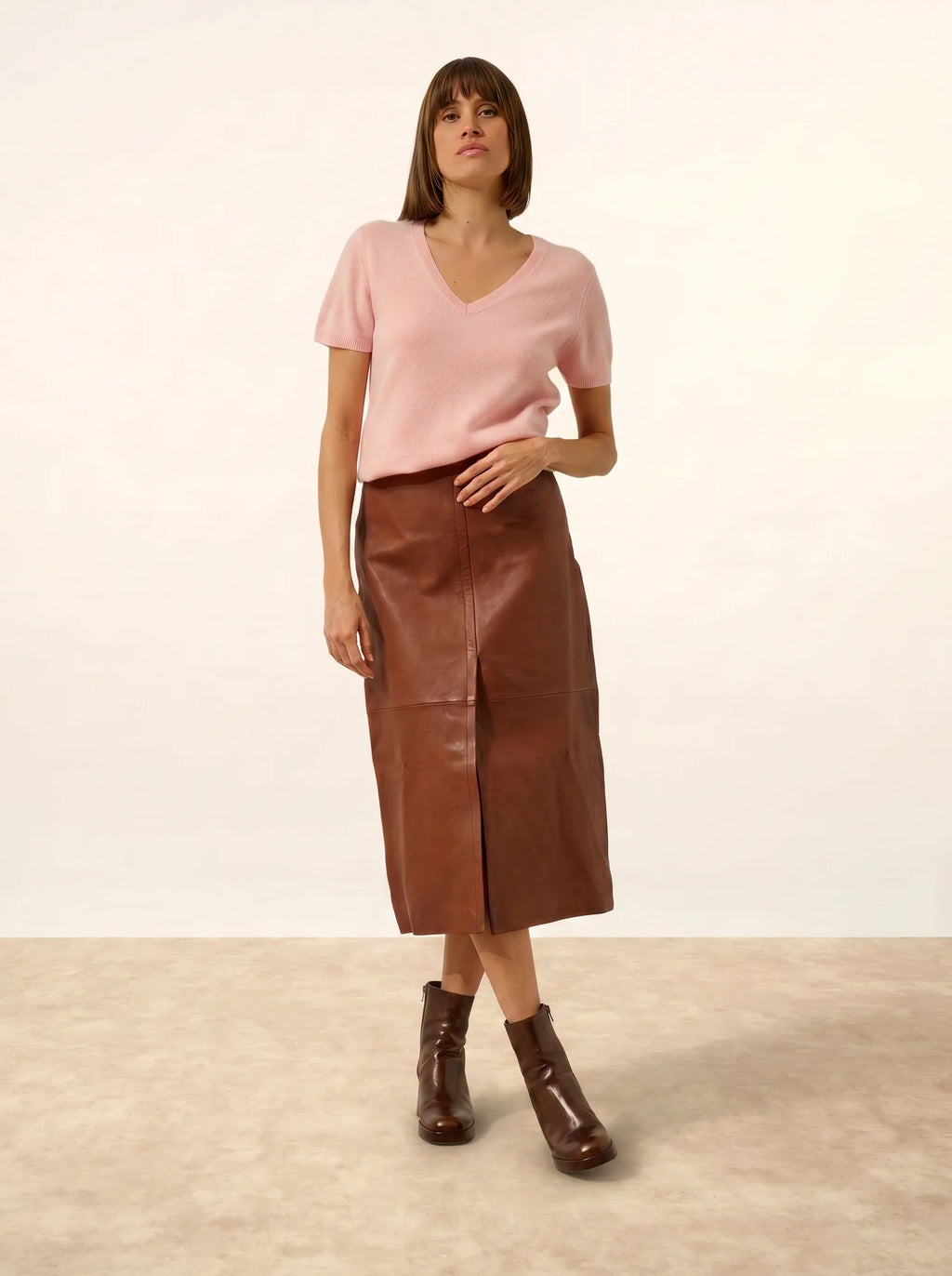 GLAMIS t-shirt v-ausschnitt ballerine