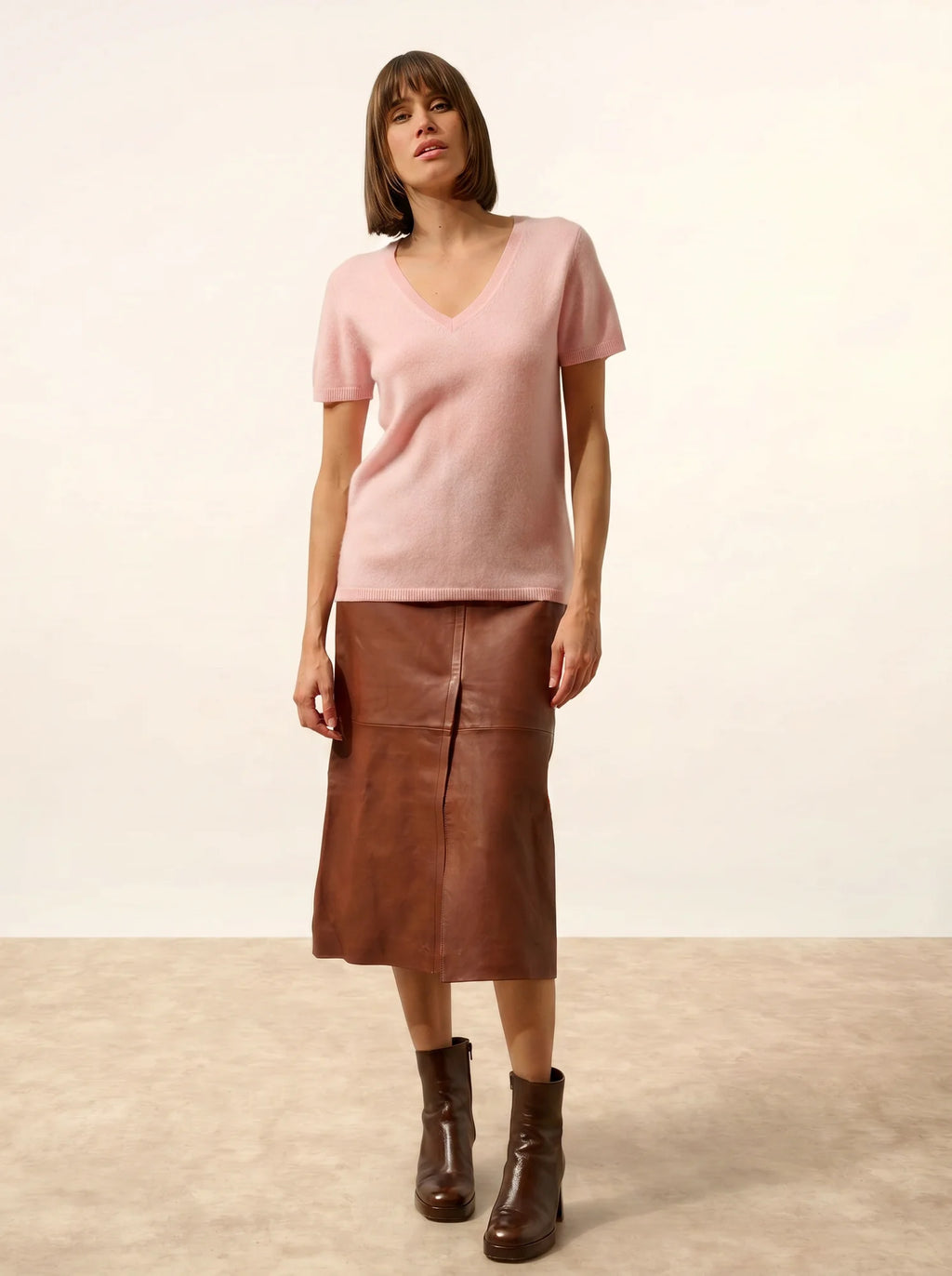 GLAMIS t-shirt v-ausschnitt ballerine