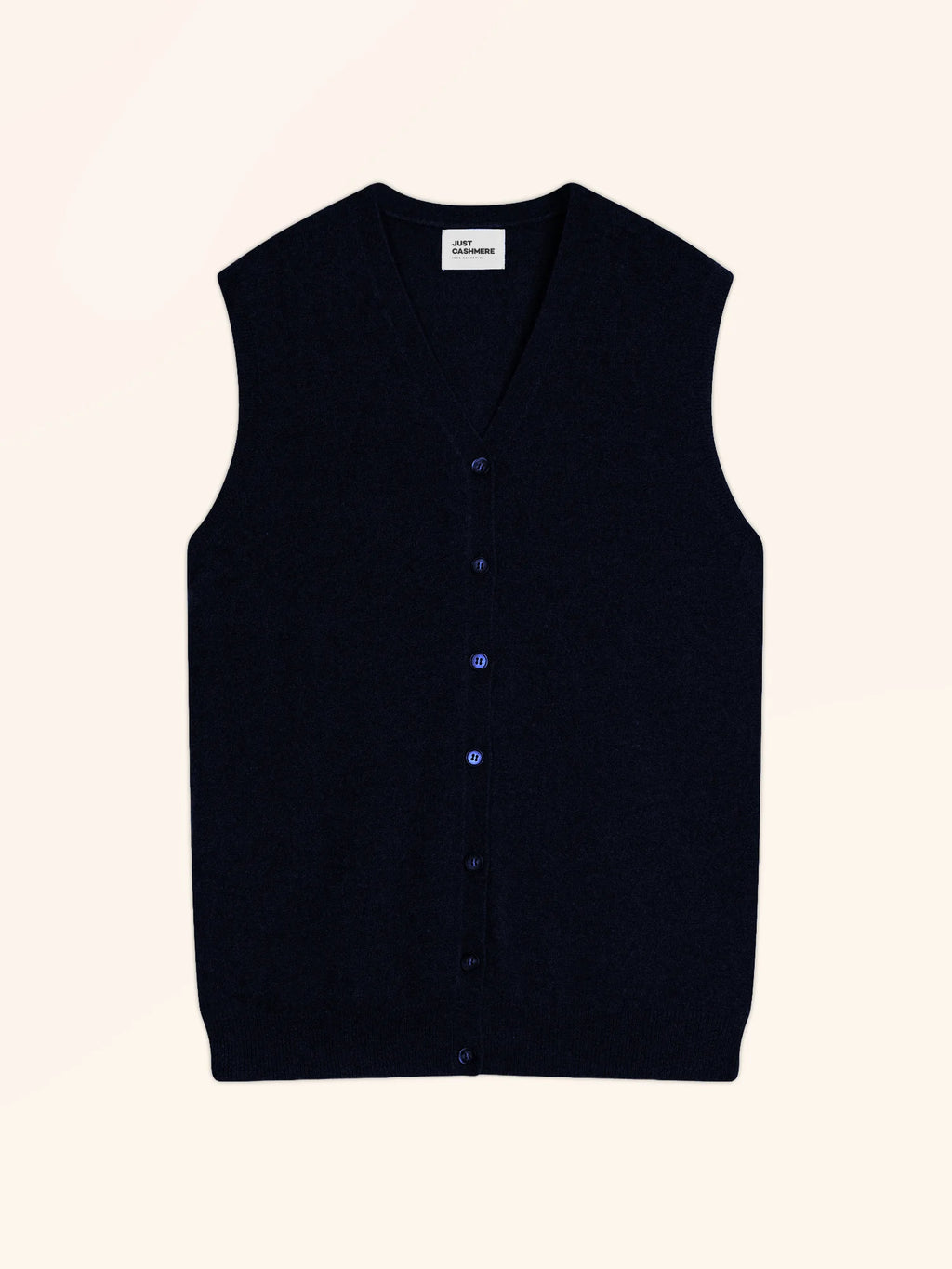 LANA cardigan col v sans manches caviar