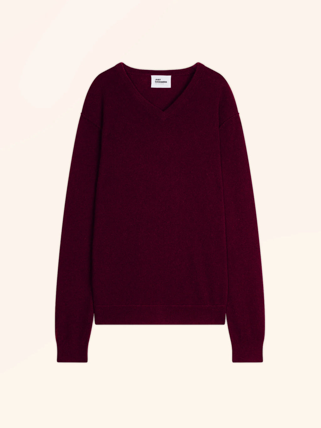 TOM pullover v-ausschnitt mûre