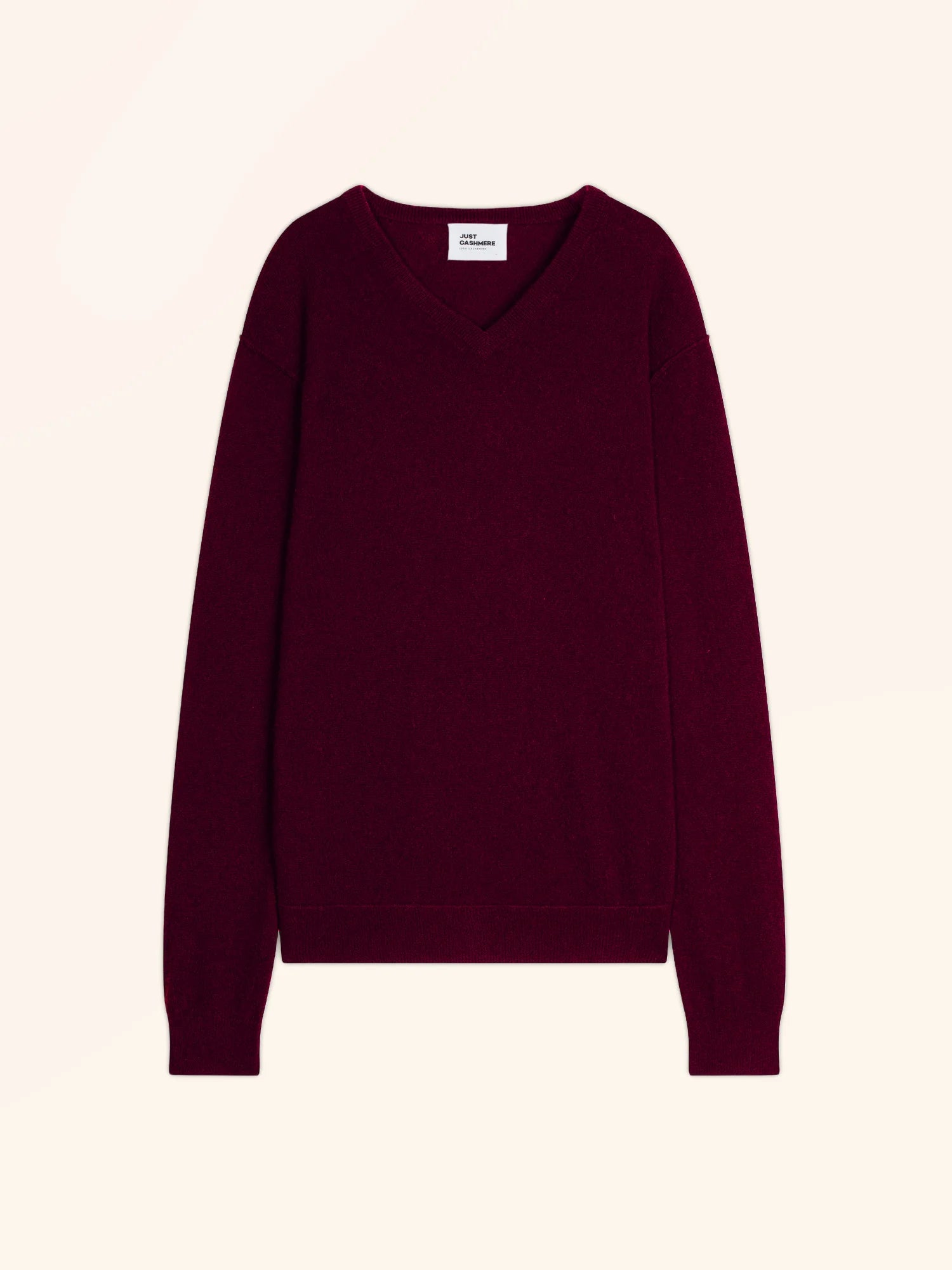 TOM pullover v-ausschnitt mûre
