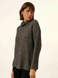 BLANTYRE pullover rollkragen schwarz und weiß