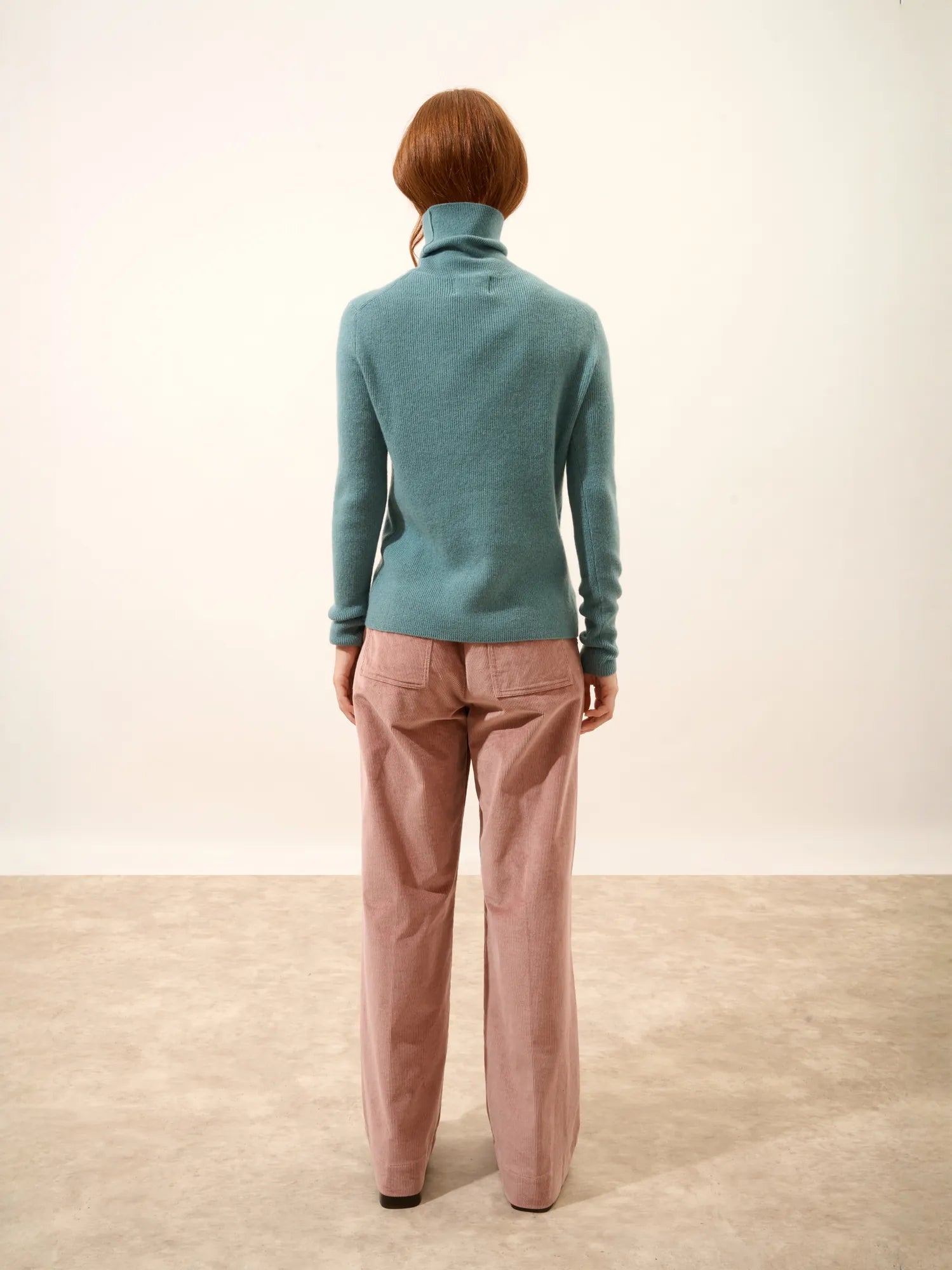 LANAIS pullover rollkragen eucalyptus
