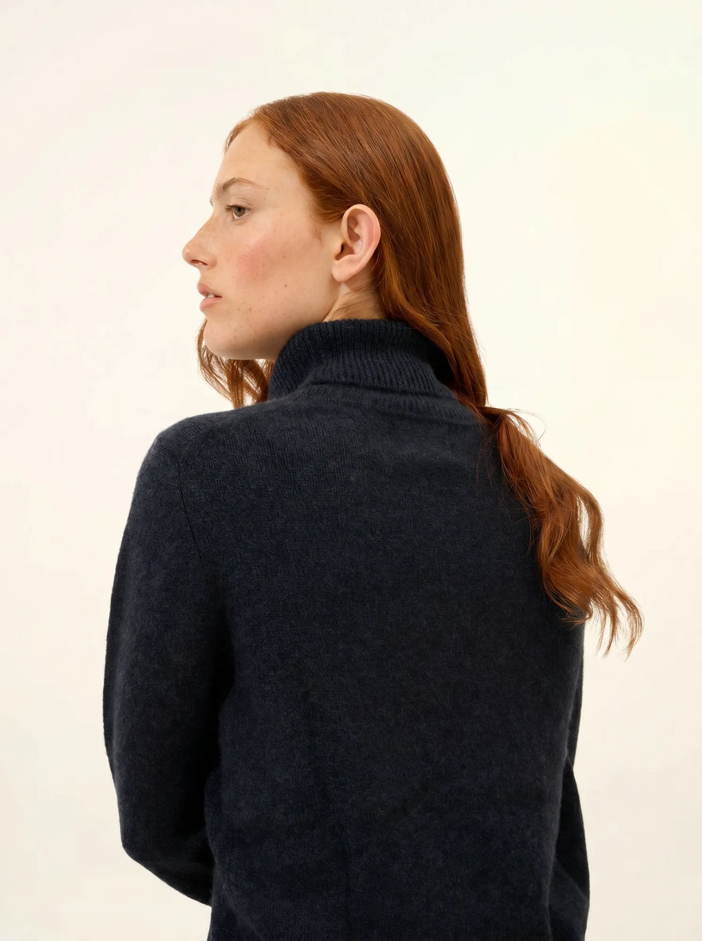 MATT pullover rollkragen 4-fädig caviar