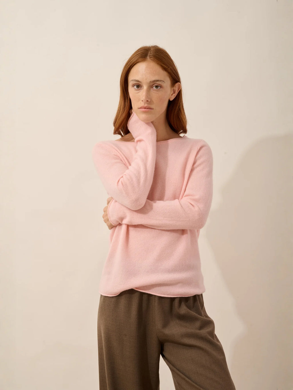 GRACE pullover u-boot-ausschnitt ballerine