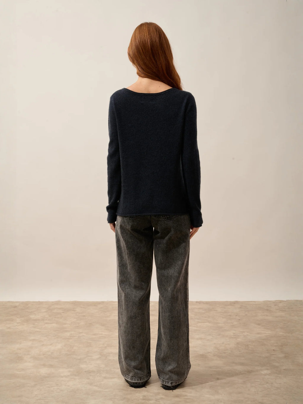 GRACE pullover u-boot-ausschnitt caviar