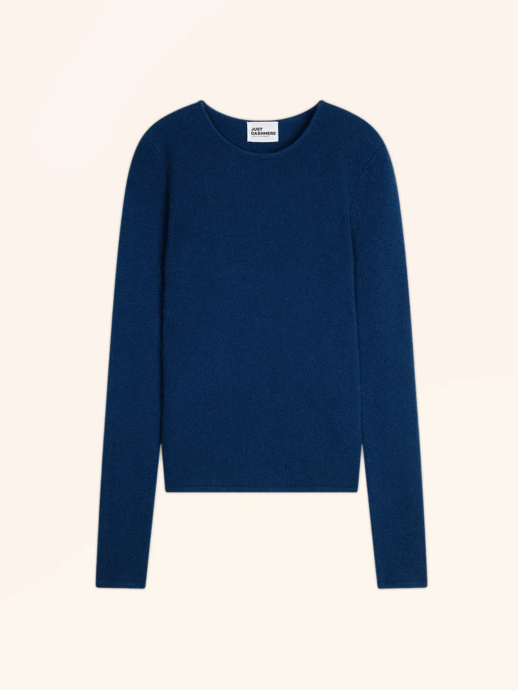 JOYCE pullover rundhalsausschnitt 4-fädig blau perse