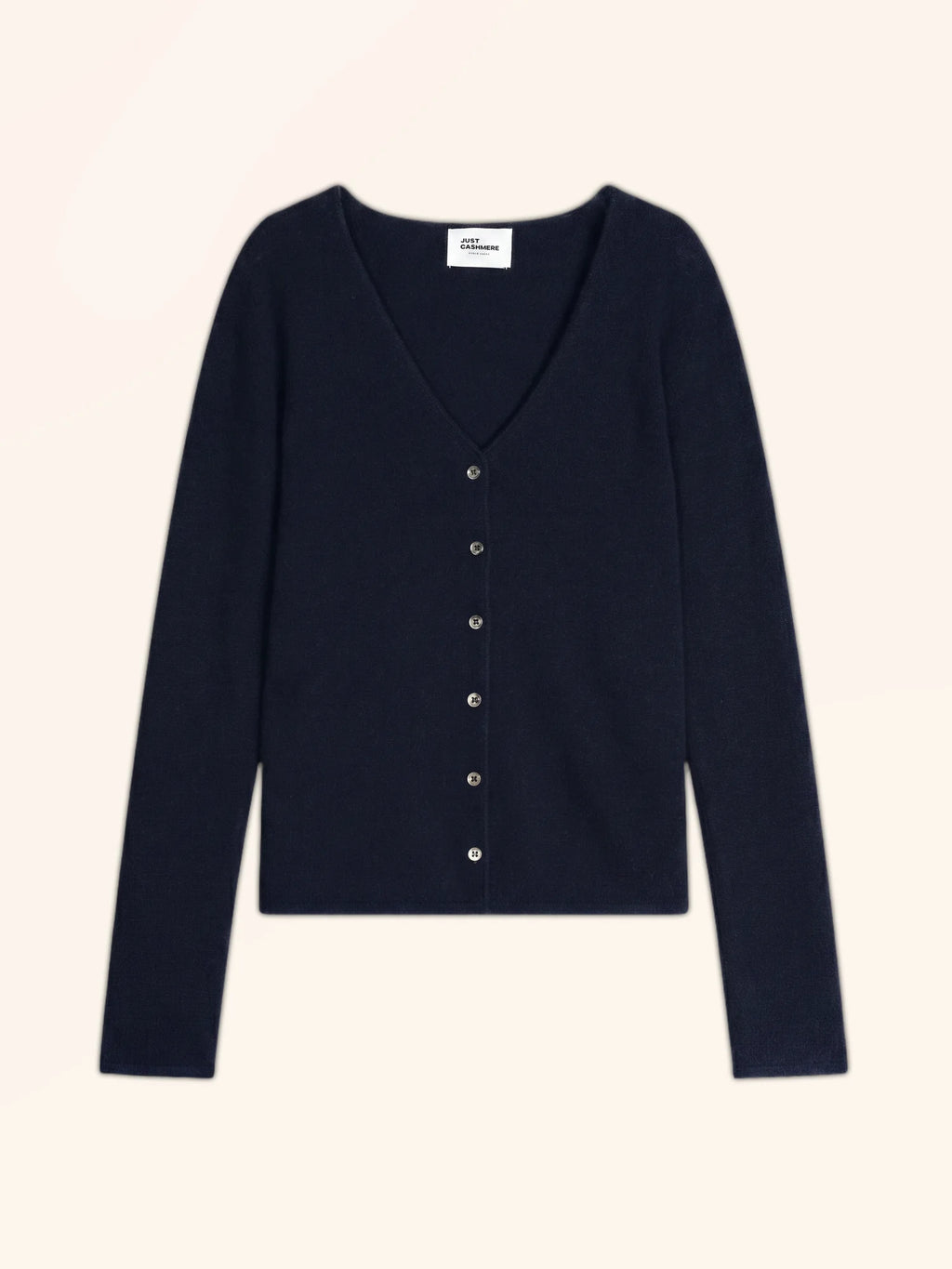 NORMA strickjacke v-ausschnitt caviar
