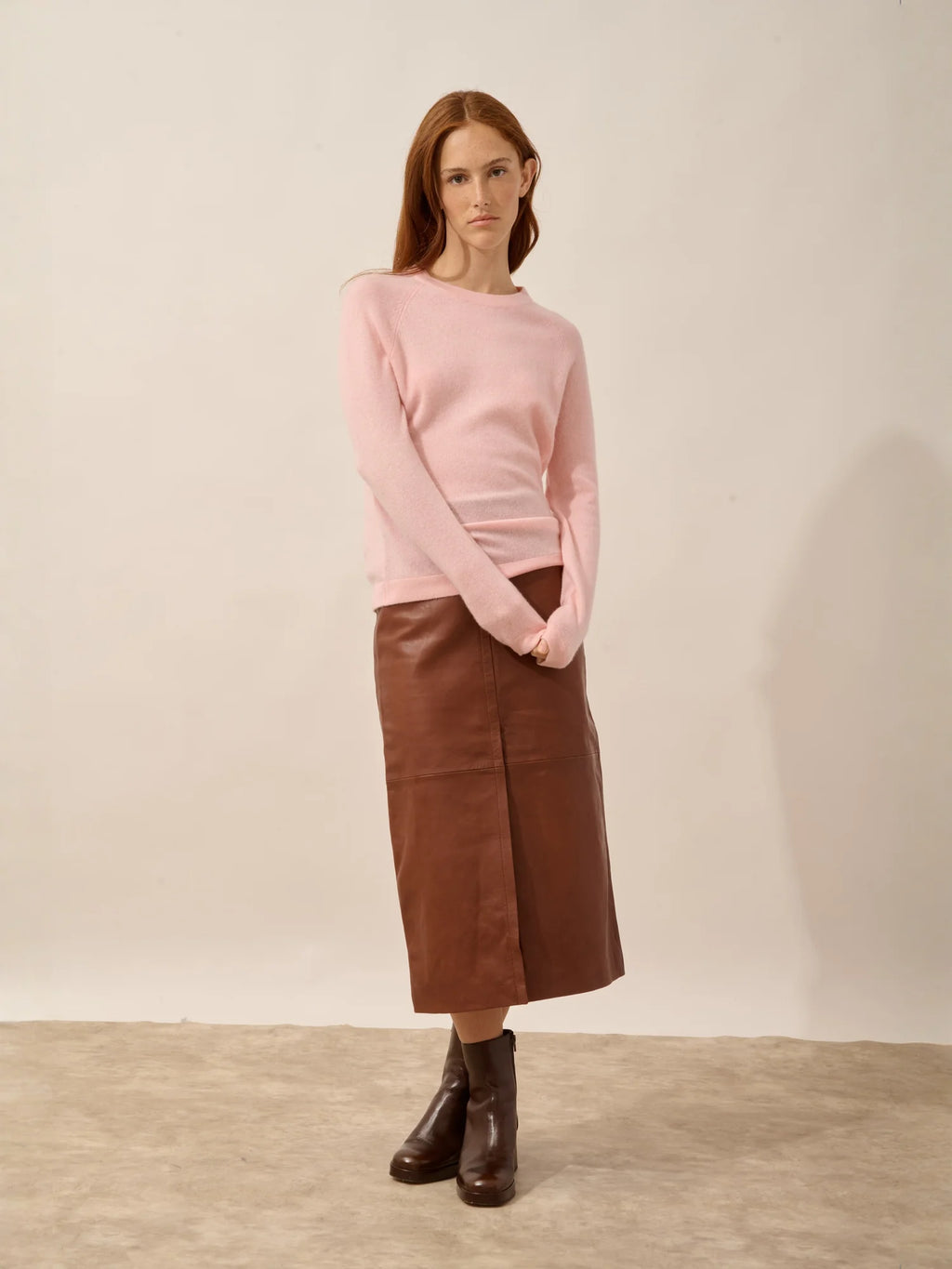 JANE pullover rundhalsausschnitt ballerine