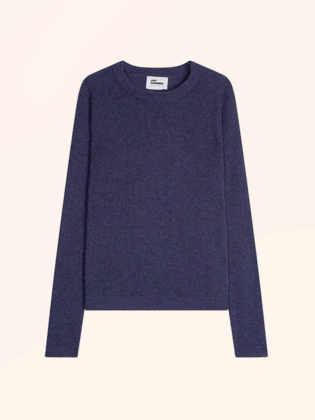 JANE pullover rundhalsausschnitt violett grau meliert