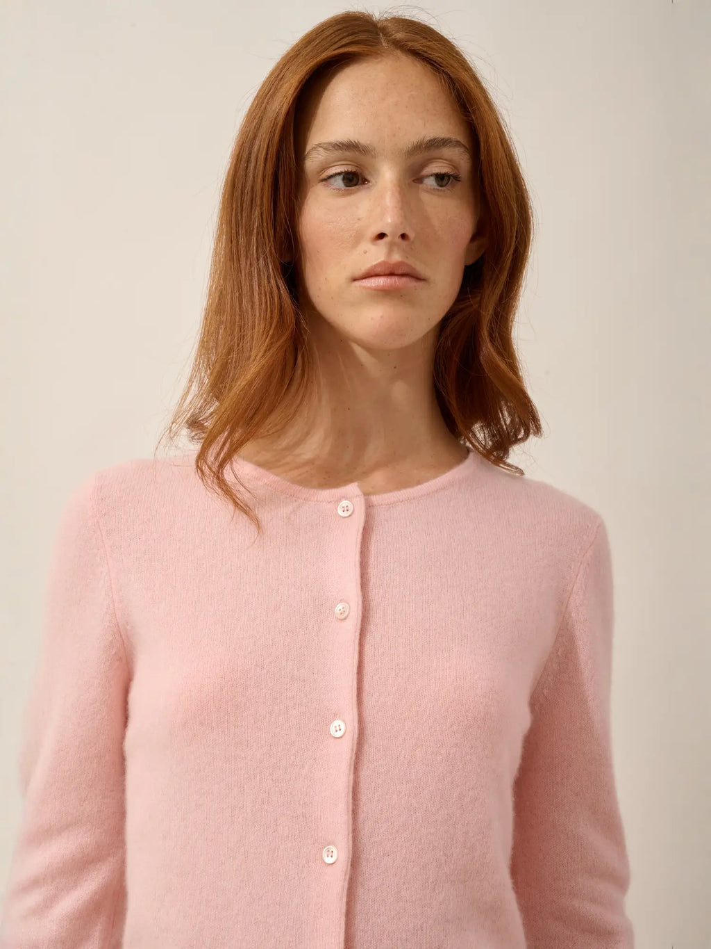 KATHARINE strickjacke rundhalsausschnitt ballerine