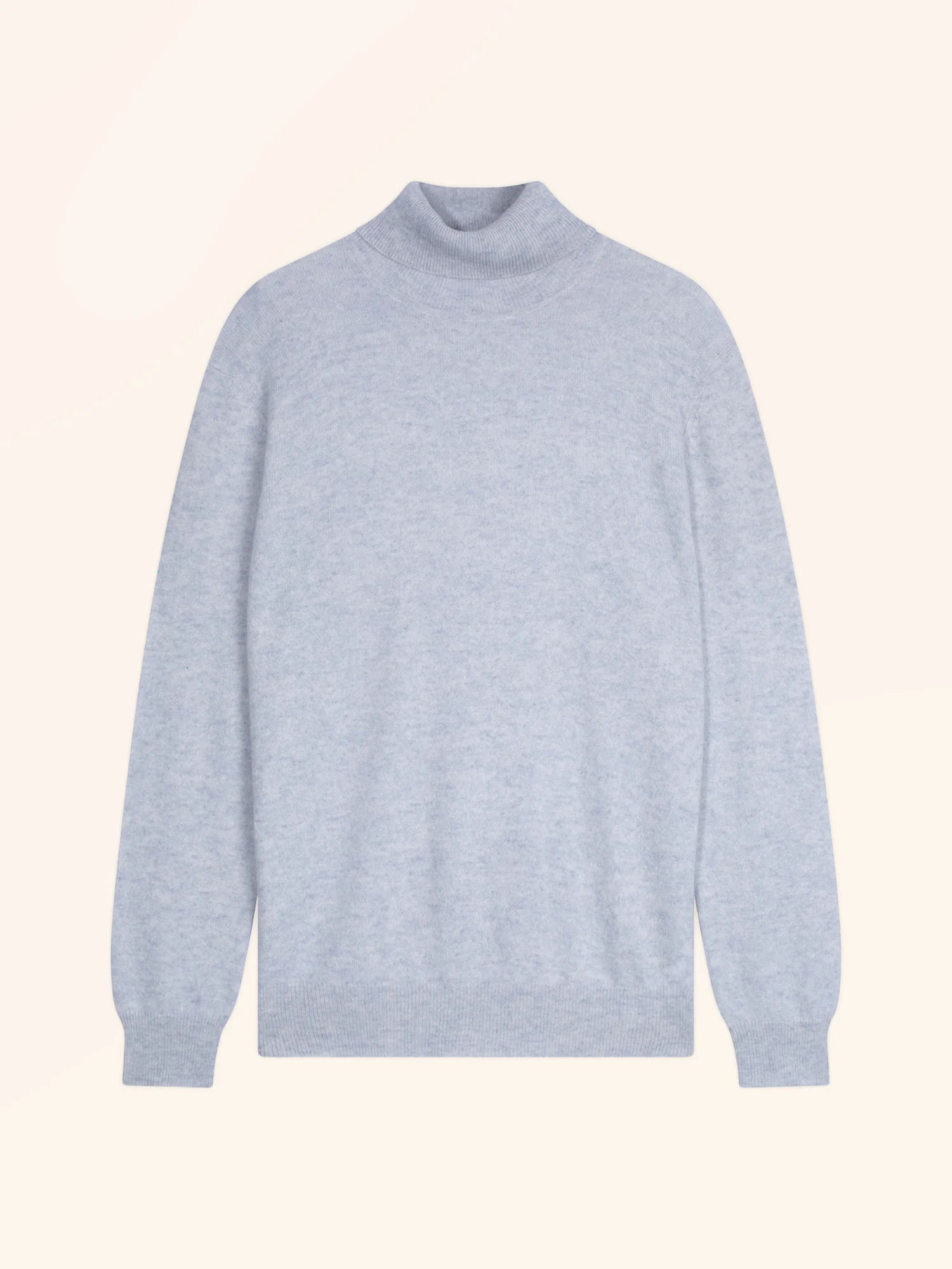 CONNOR pullover rollkragen blau dragée meliert