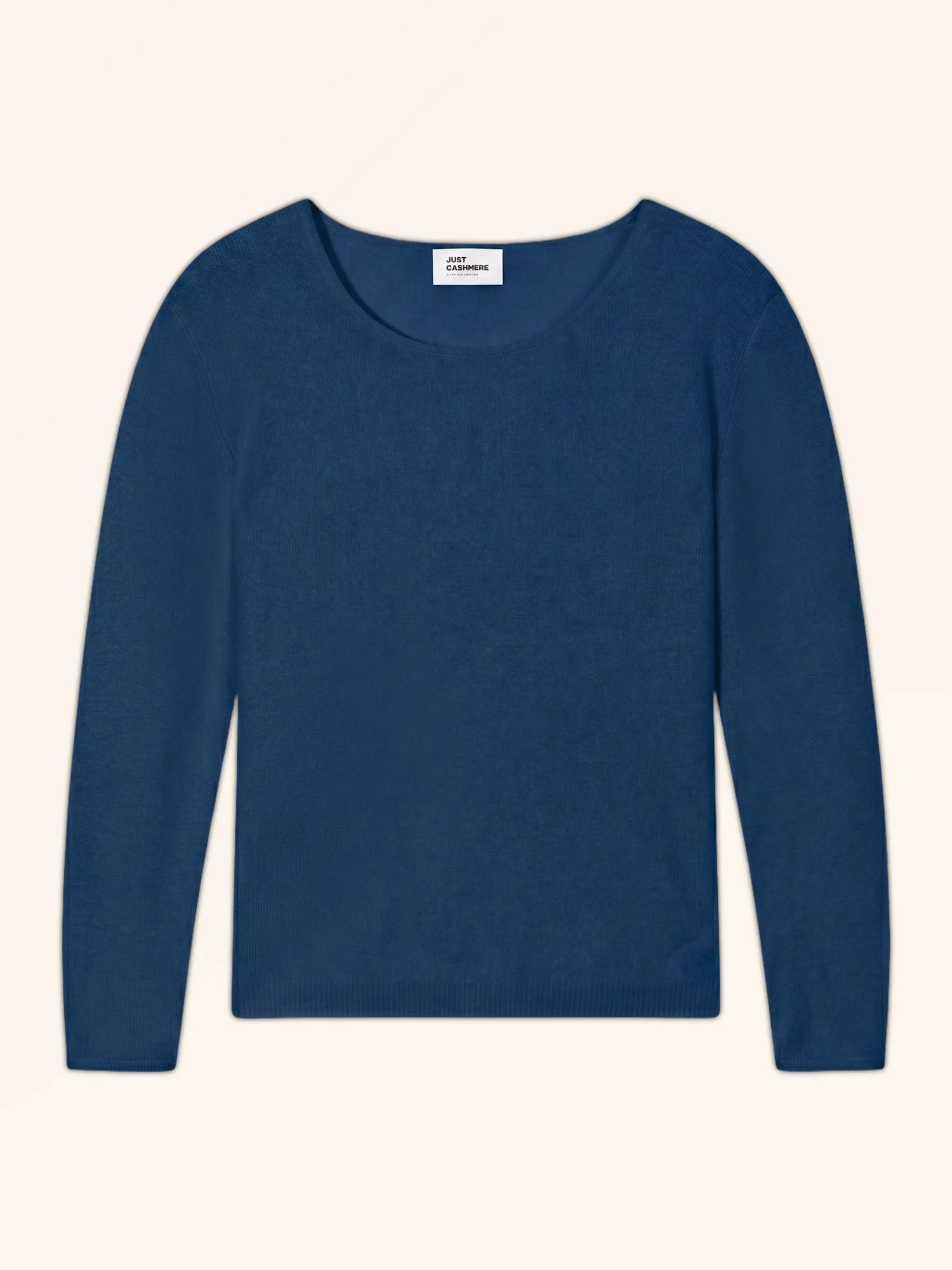 FIONA pullover rundhalsausschnitt blau perse