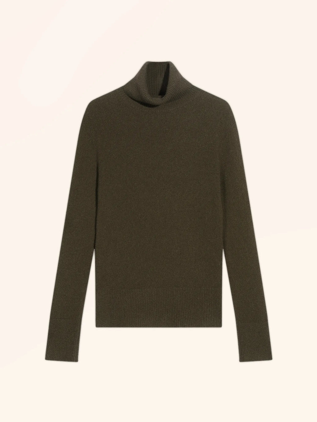 LEXIE pullover rollkragen châtain