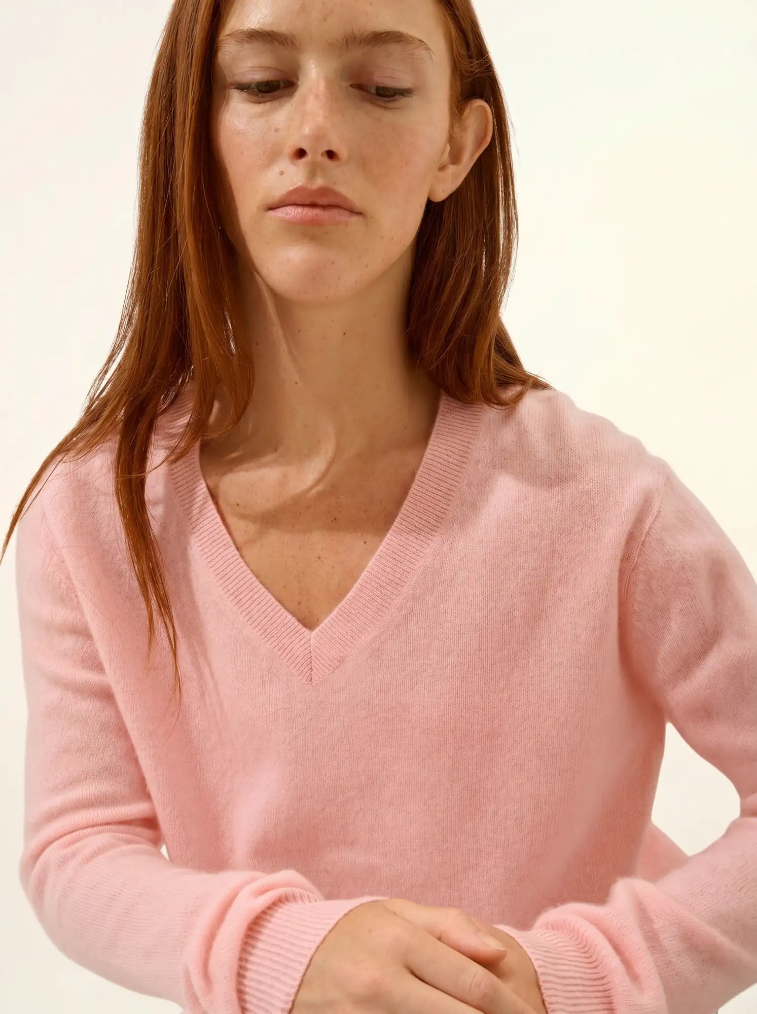 NORA pullover v-ausschnitt ballerine