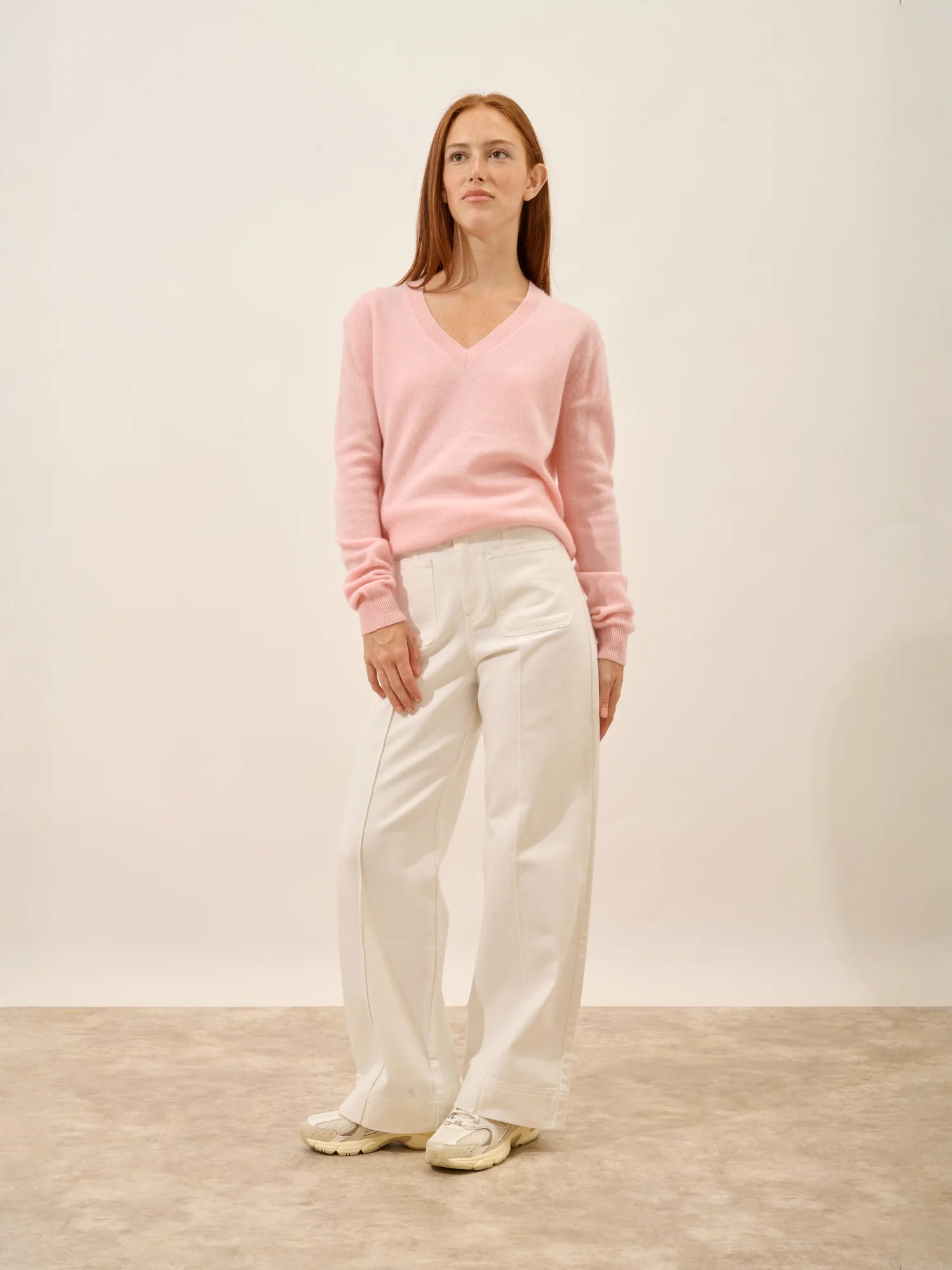 NORA pullover v-ausschnitt ballerine