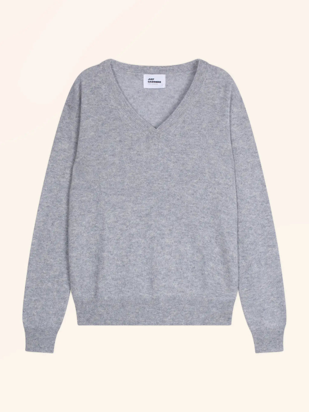 NORA pullover v-ausschnitt horizon meliert