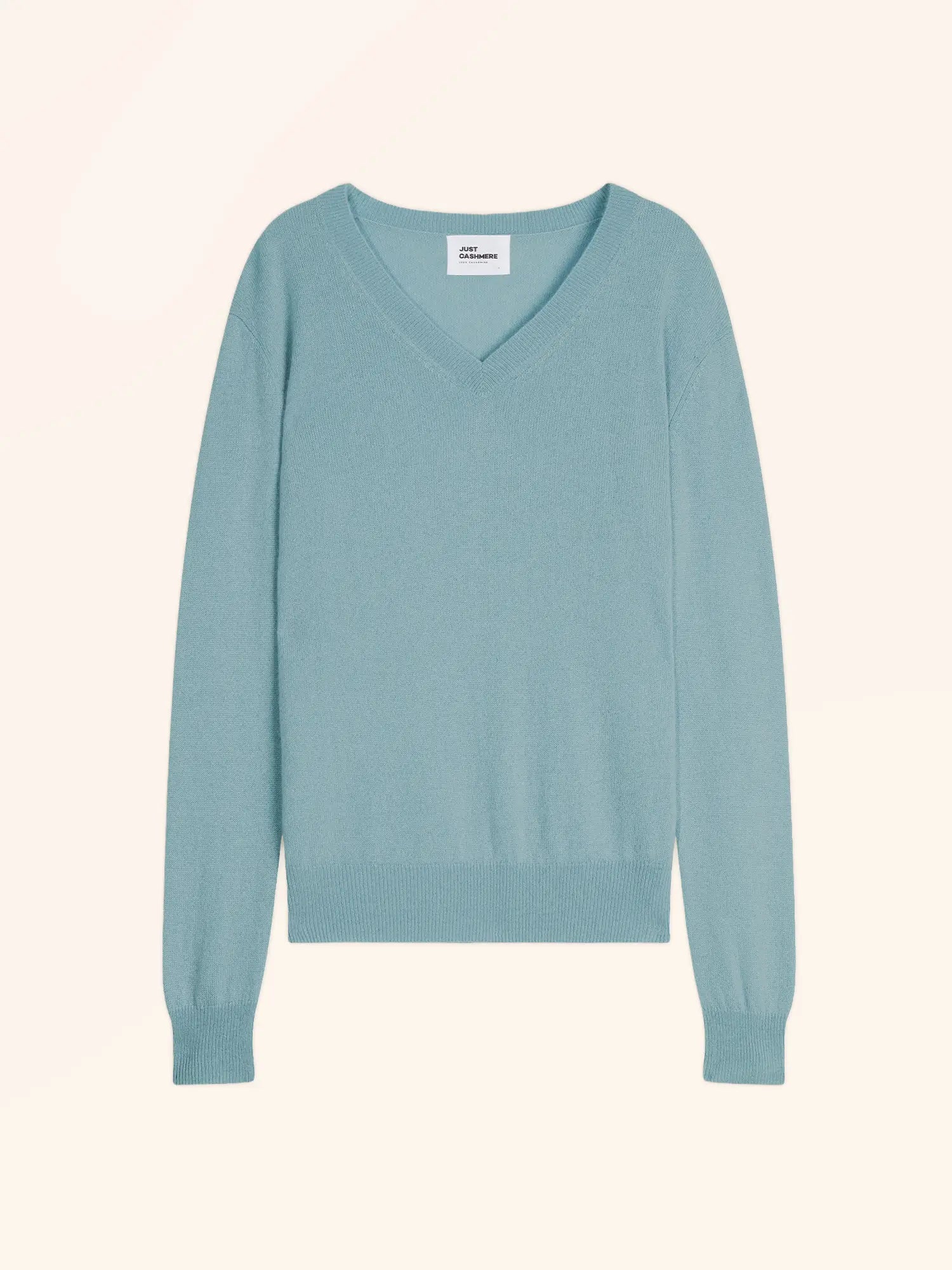 NORA pullover v-ausschnitt petrol hell
