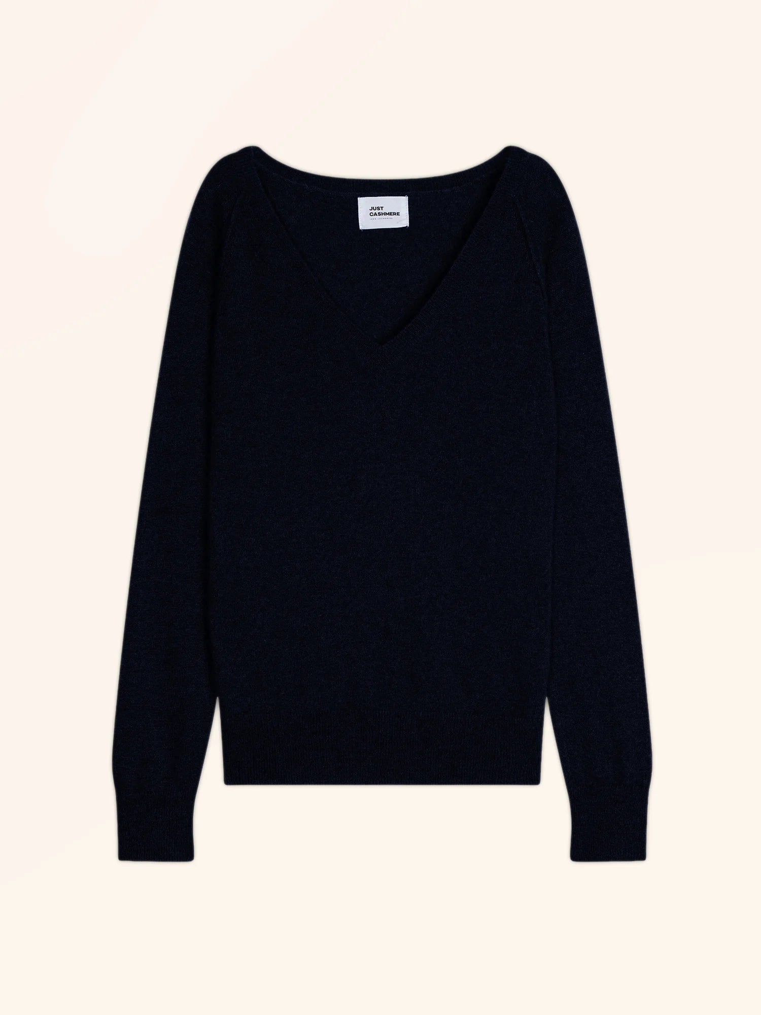 PHOEBE pullover v-ausschnitt caviar
