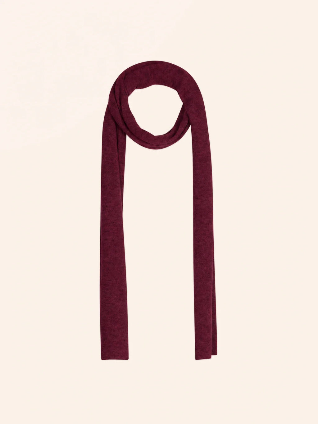 SPENCER schal bordeaux