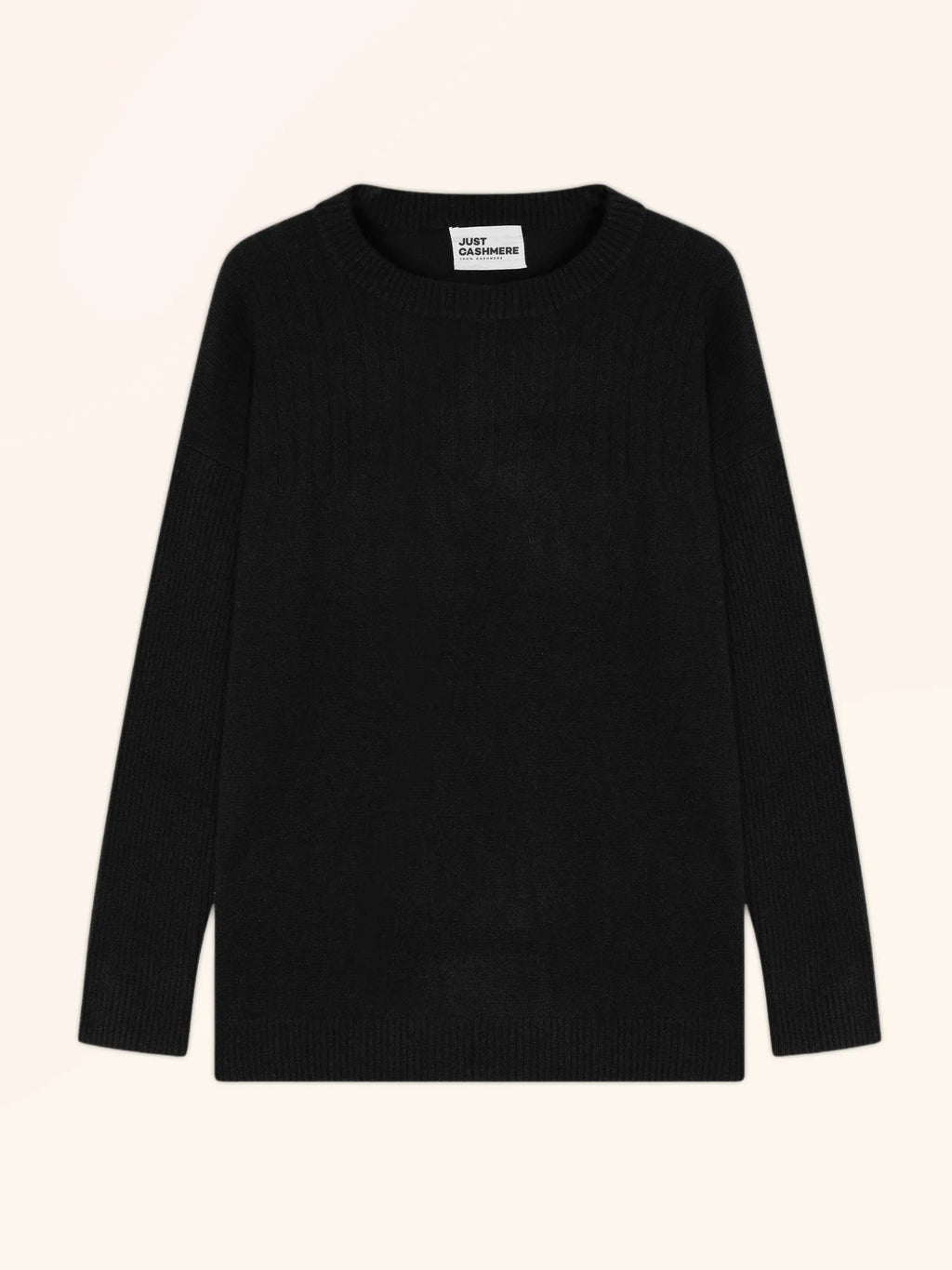 ALVERIS pullover rundhalsausschnitt schwarz