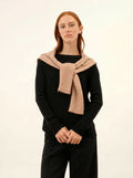 ALVERIS pullover rundhalsausschnitt schwarz