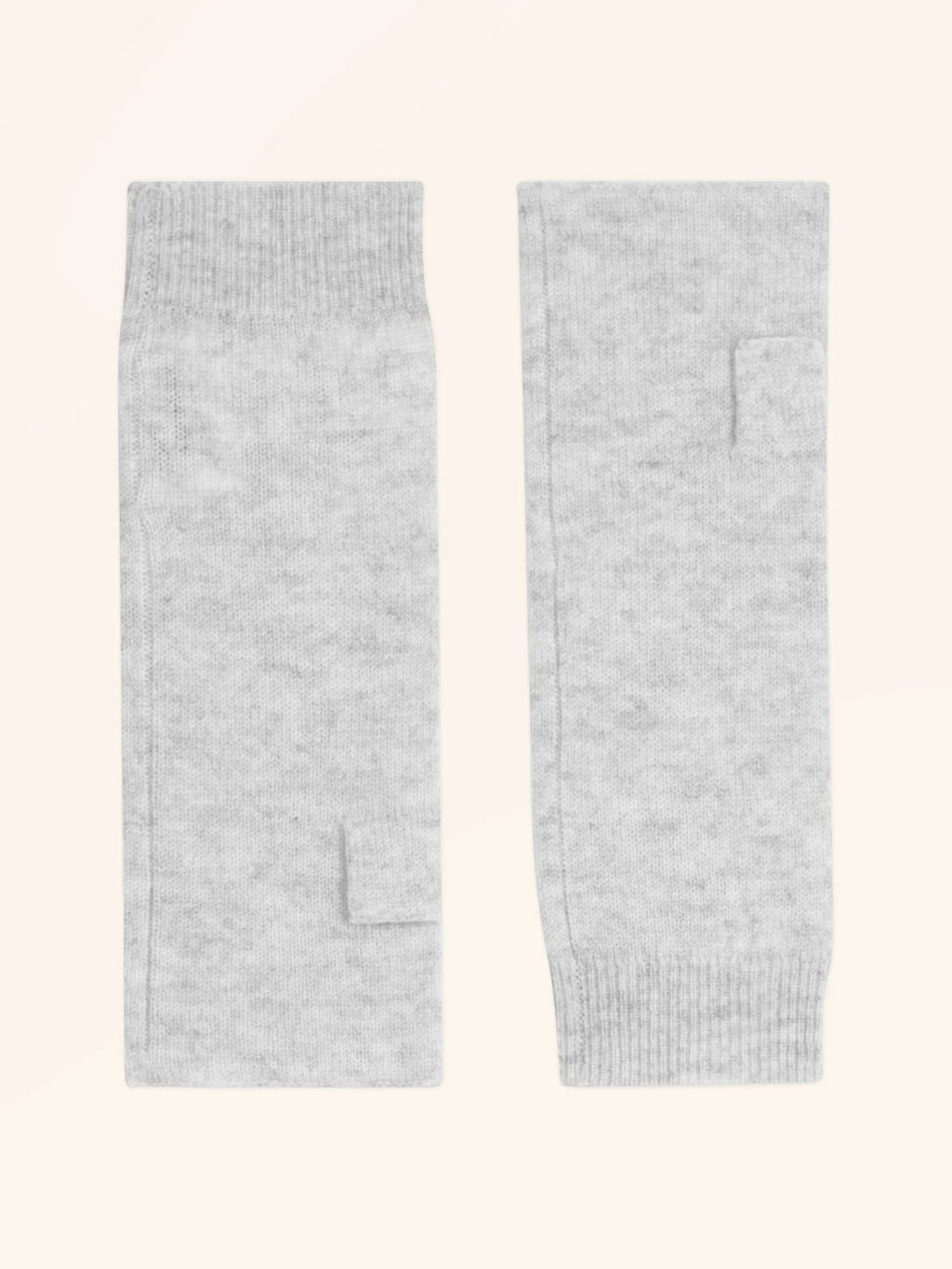 ZOE fingerlose handschuhe glacier meliert