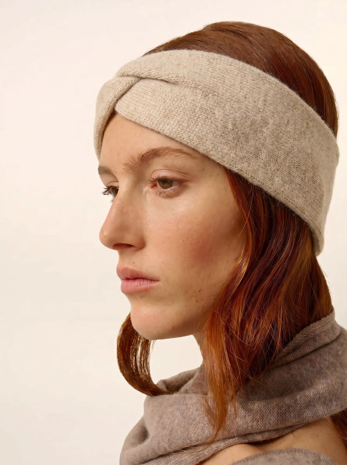 NAMAD Headband 4 Ply Oat