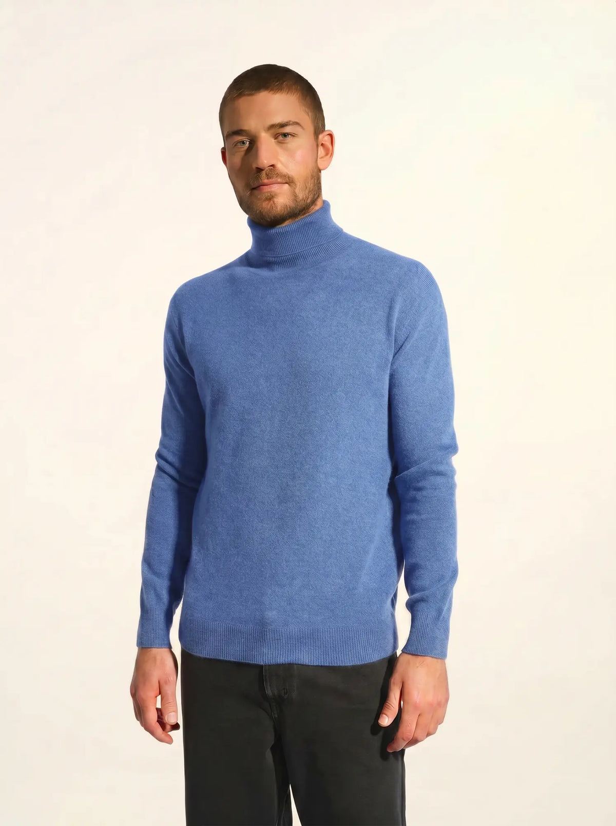 CONNOR Pull Col Roulé Ciel