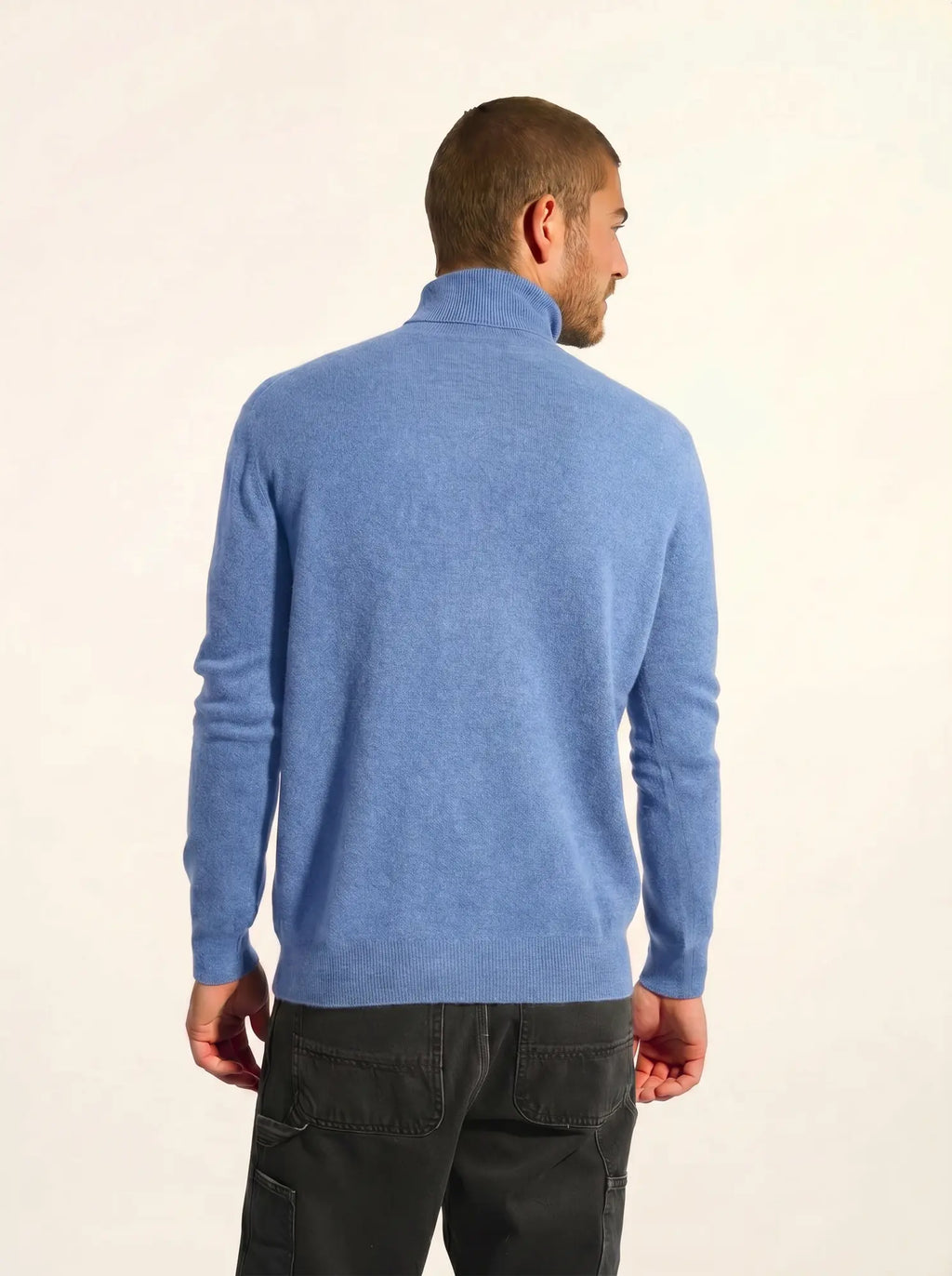 CONNOR Pull Col Roulé Ciel