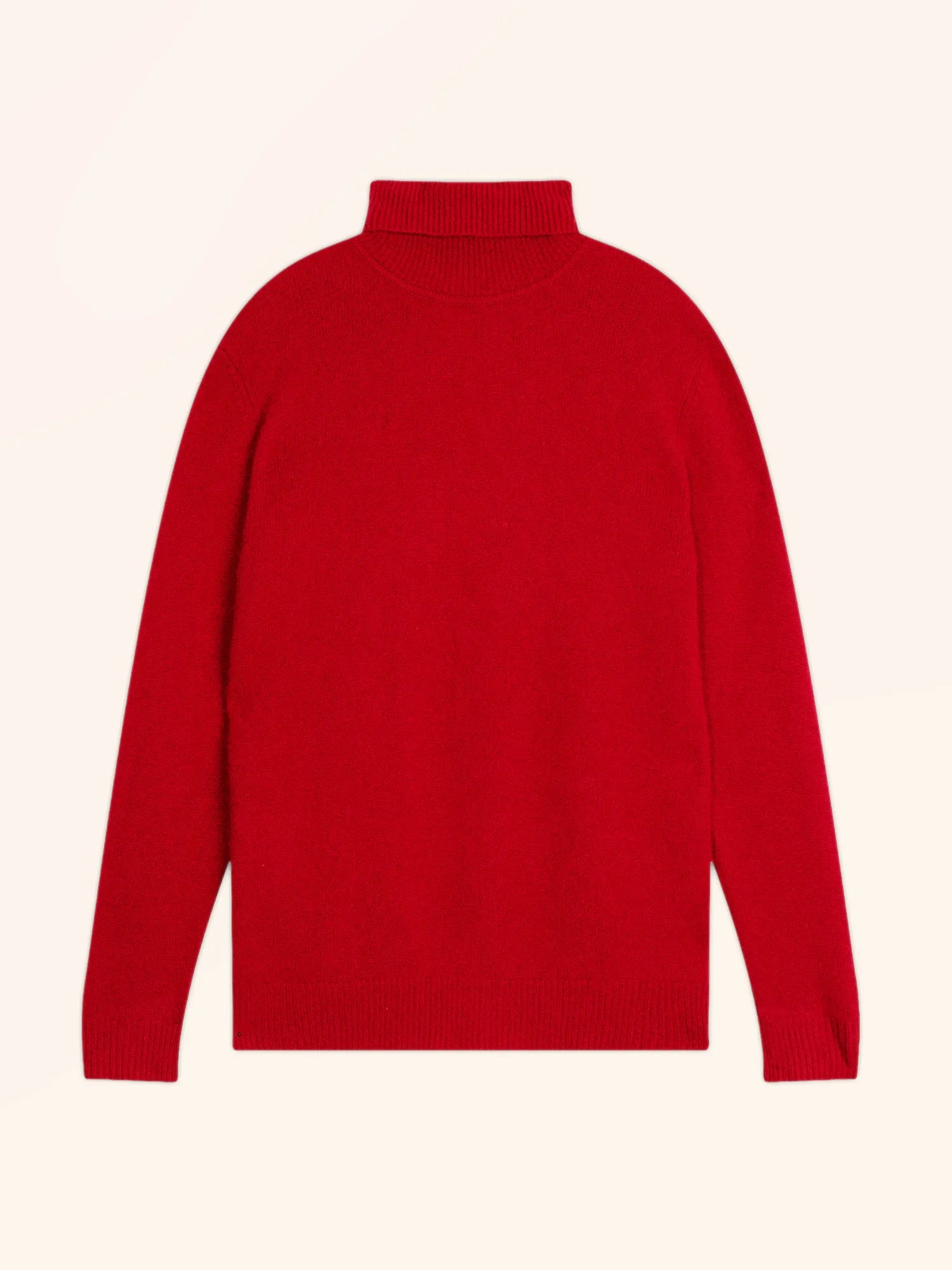 SACHA pullover rollkragen 4-fädig rot