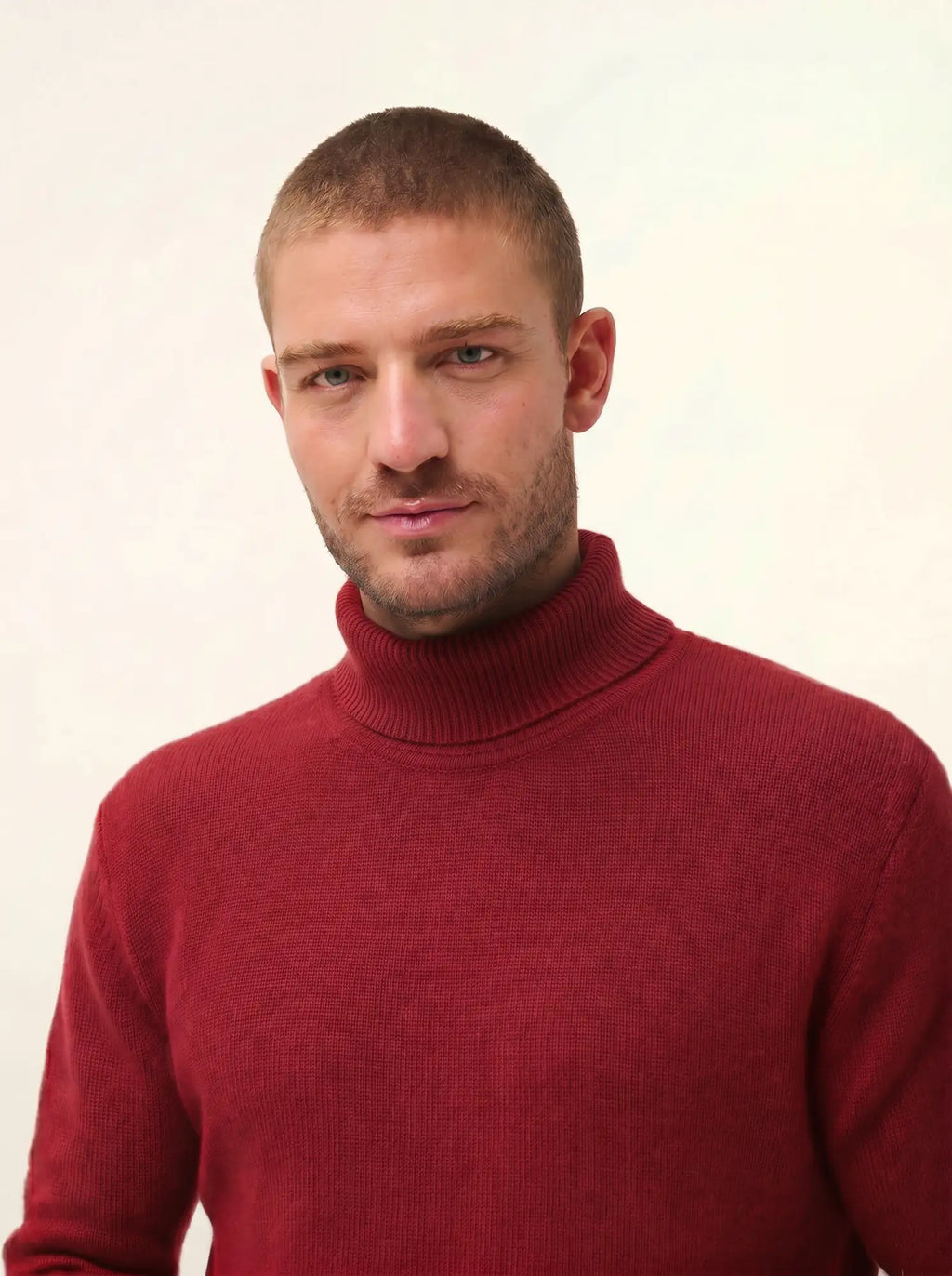 SACHA pullover rollkragen 4-fädig rot