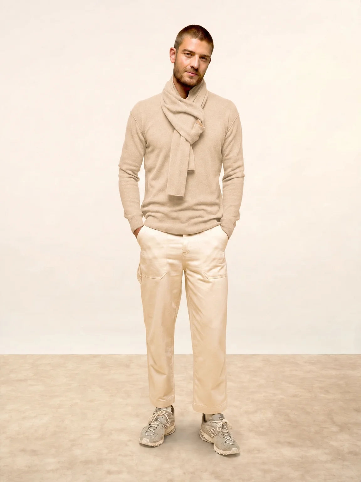 NOE pull col rond sable