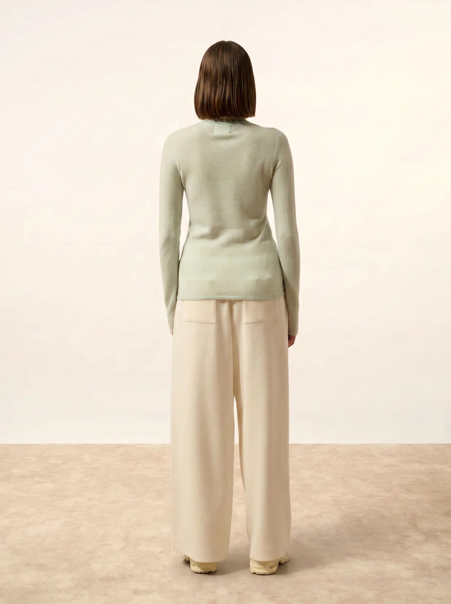 AVA pullover rollkragen grün lagon
