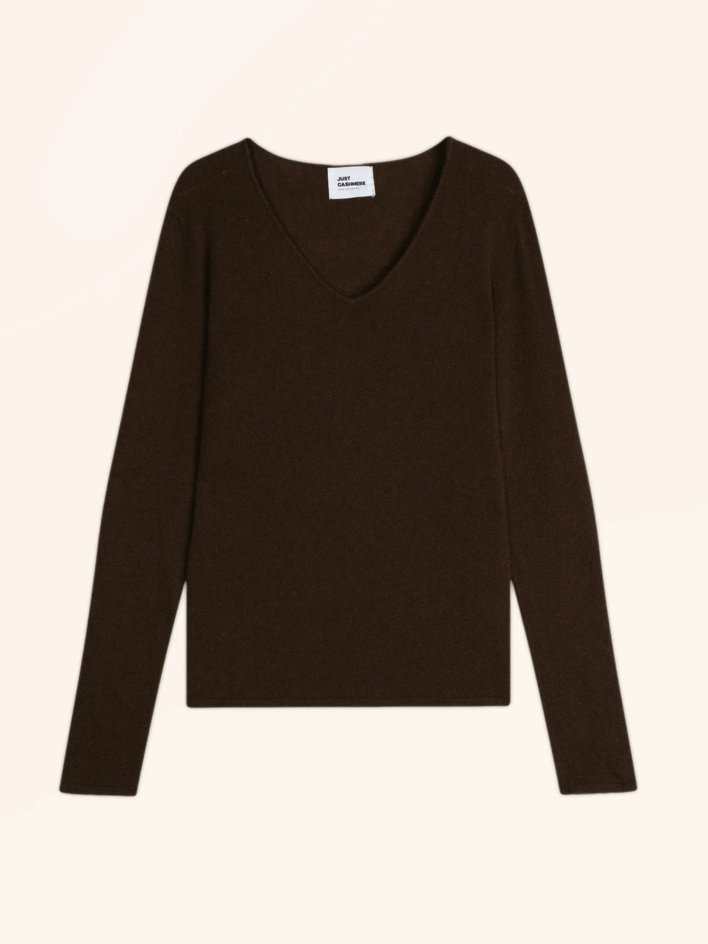 JOAN pullover v-ausschnitt choco