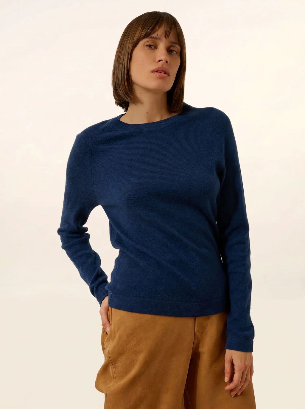 JANE pullover rundhalsausschnitt minuit