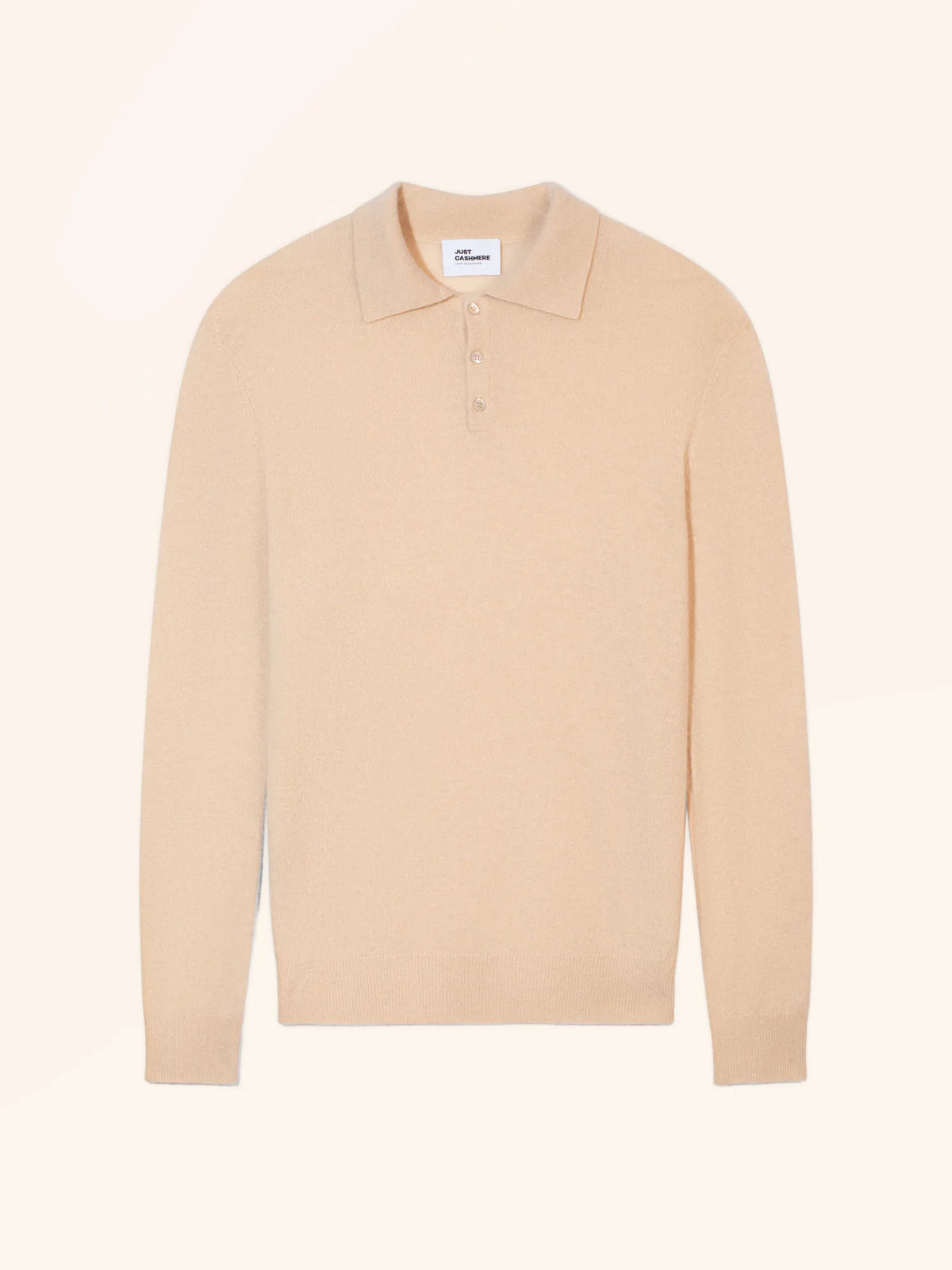 DOUGLAS polo manches longues sable