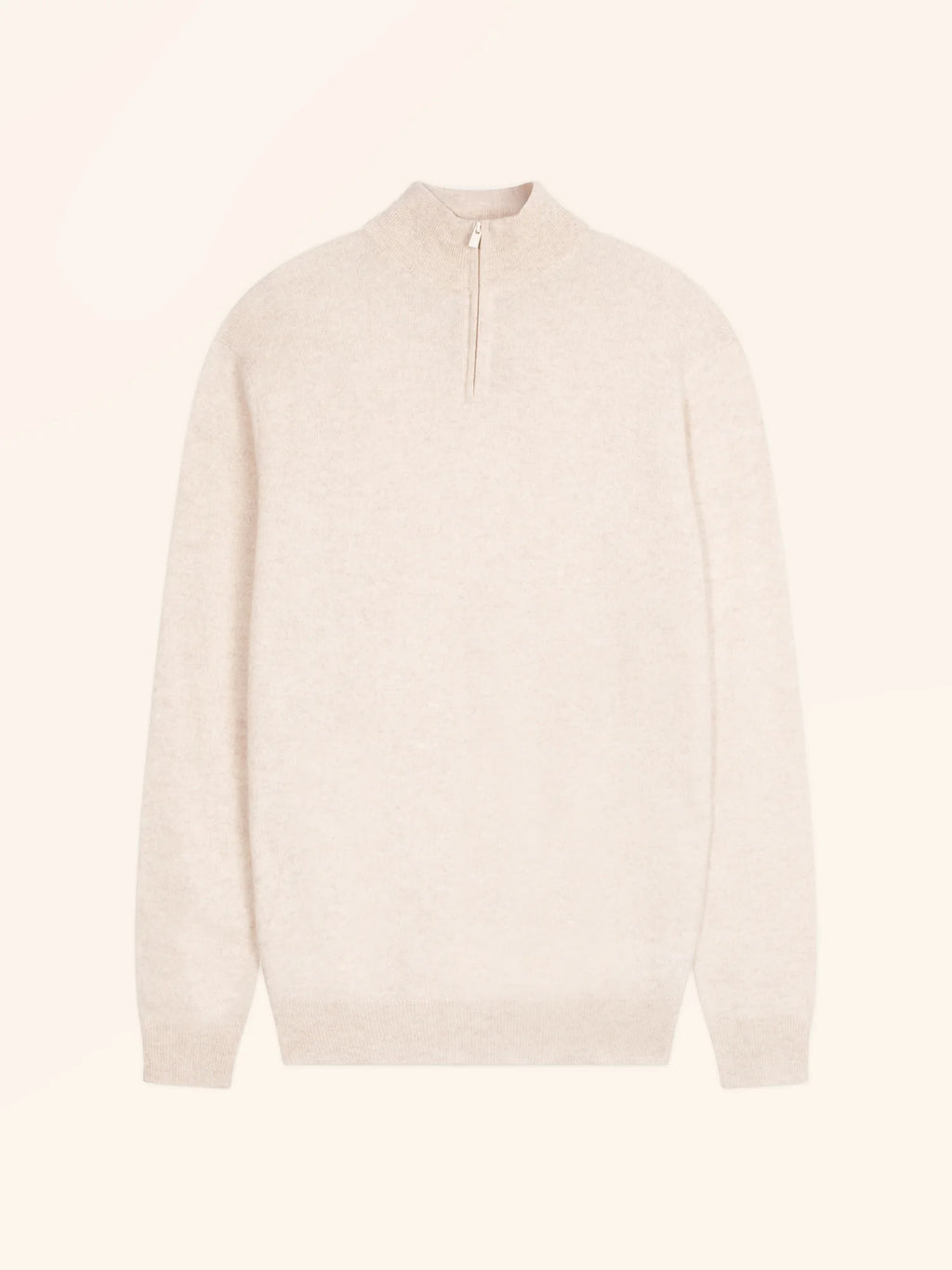 BRADLEY pullover dockermütze beige meliert