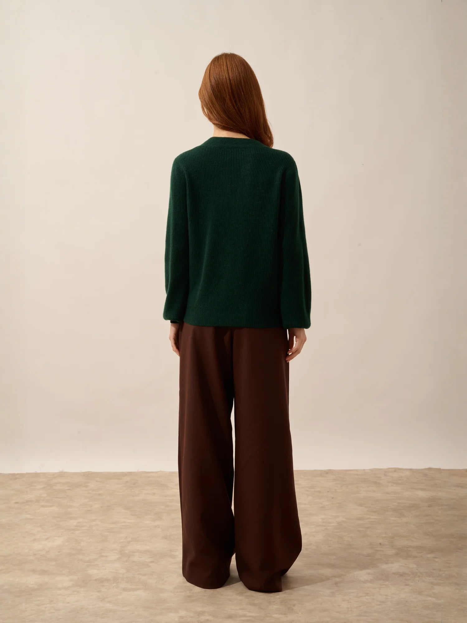 NOTY pullover col lavallière zypresse