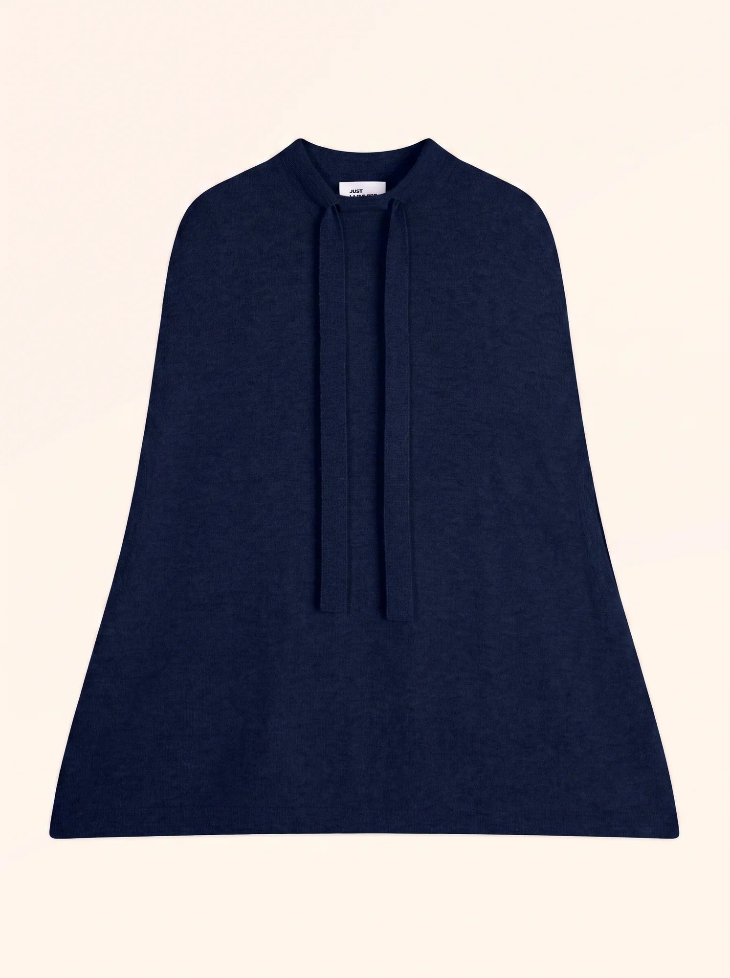 MIAMAR cape rundhalsausschnitt kordelzug marineblau
