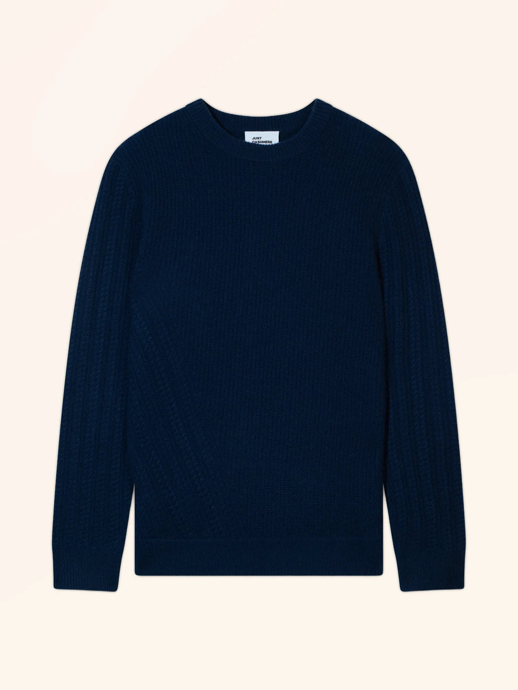 LUKKA Sweater Crew Neck 4 Ply Midnight