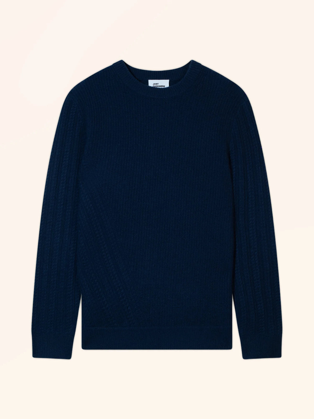 LUKKA Sweater Crew Neck 4 Ply Midnight