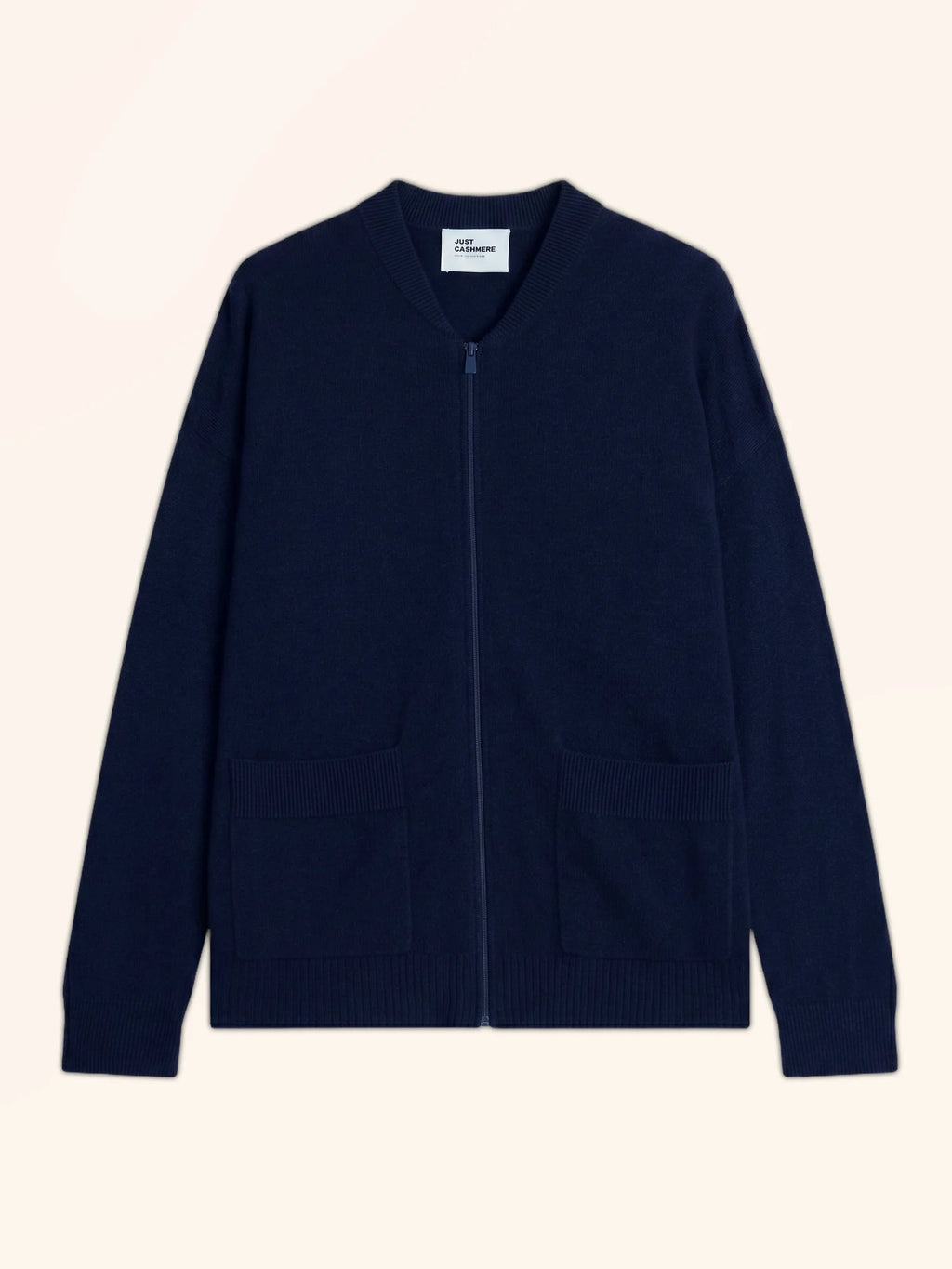 ERVIE weste mit reissverschluss col mao marineblau