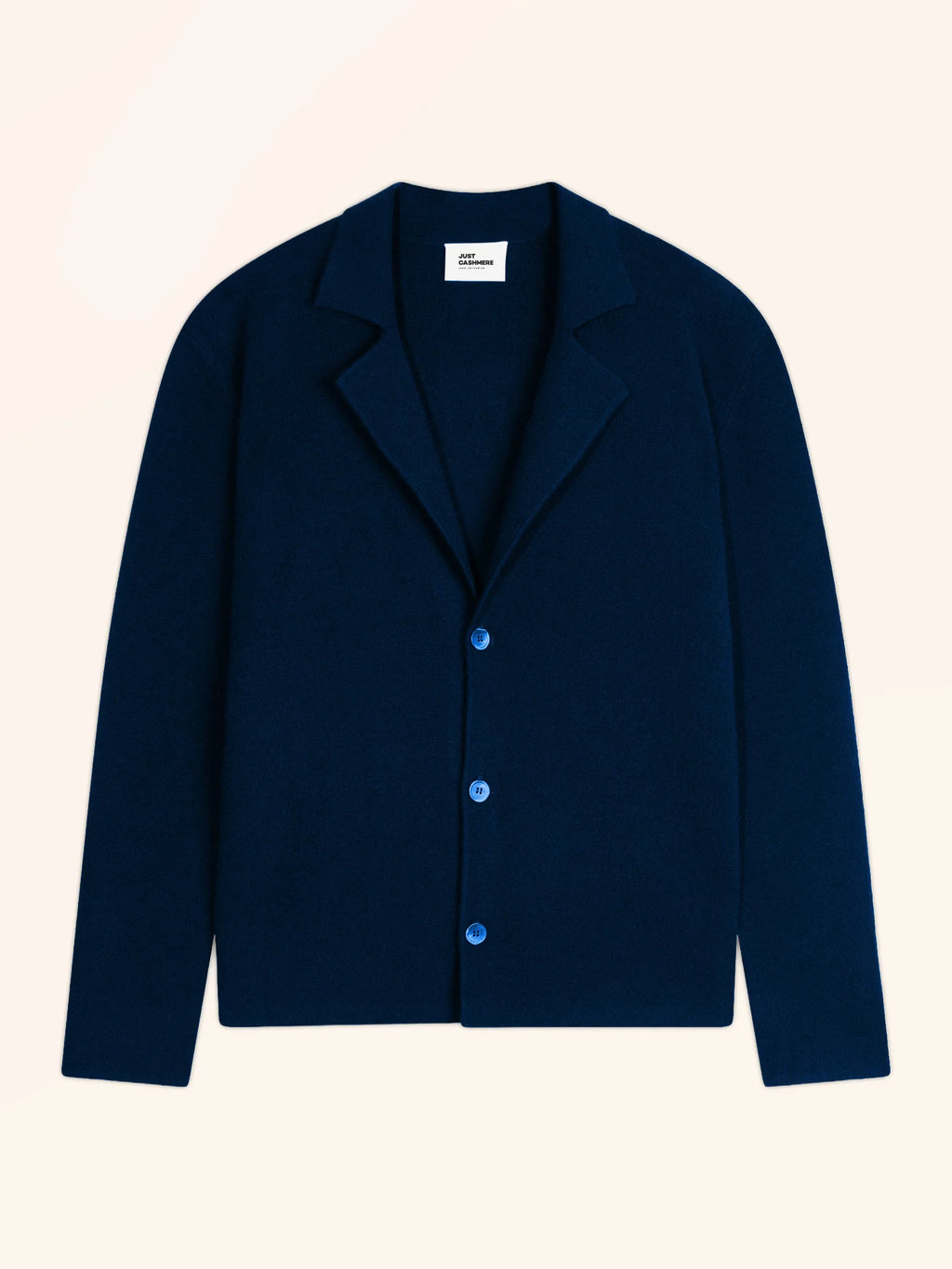 ALVAR Jacket Buttoned Notched Collar Midnight